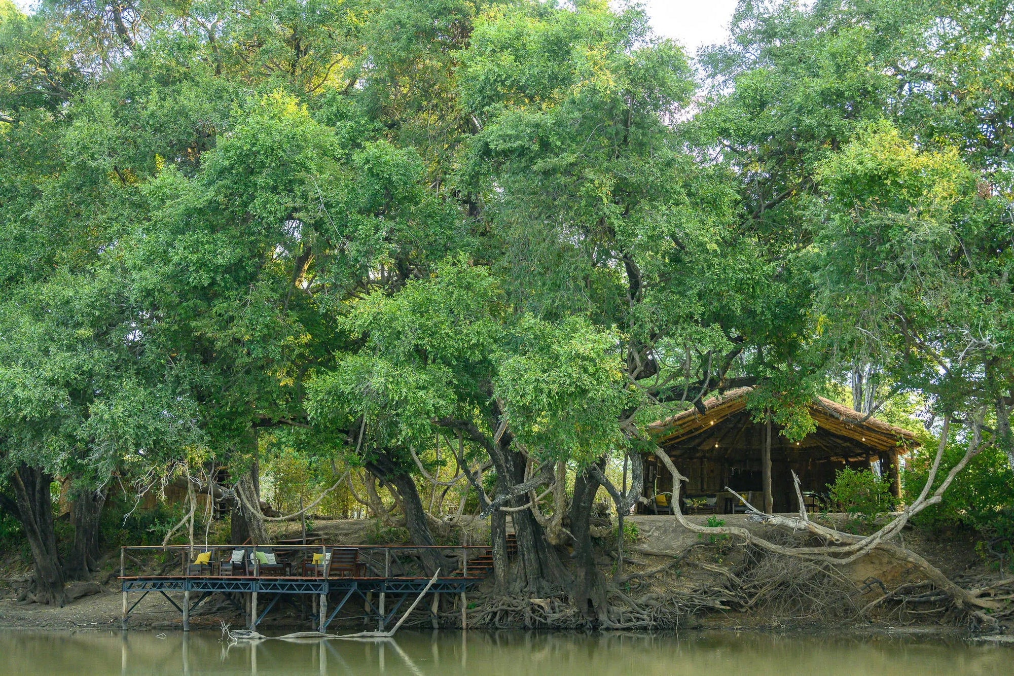 Big Lagoon Camp at Big Lagoon Camp, South Luangwa National Park, Zambia.
