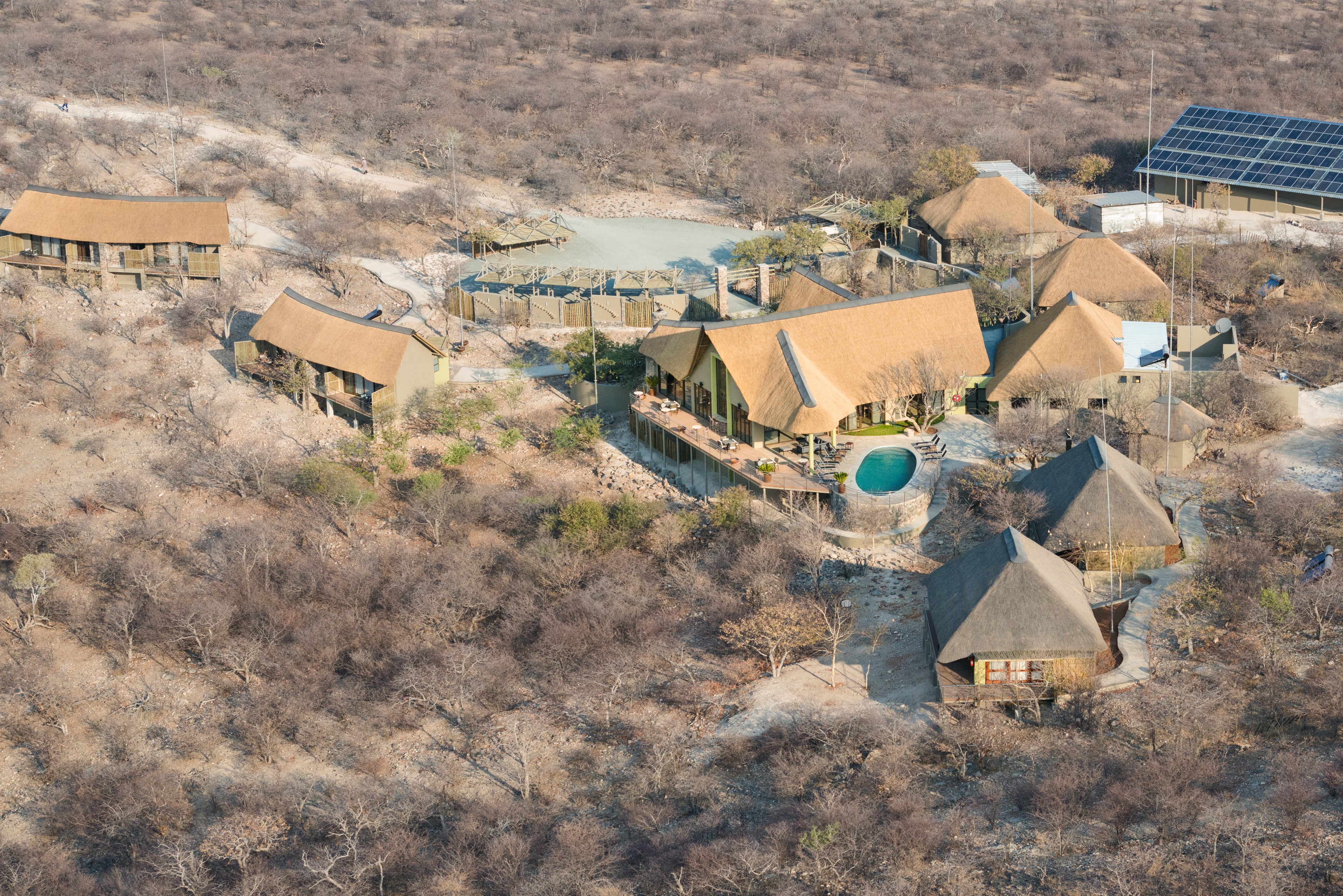 Safarihoek Lodge - AerialView