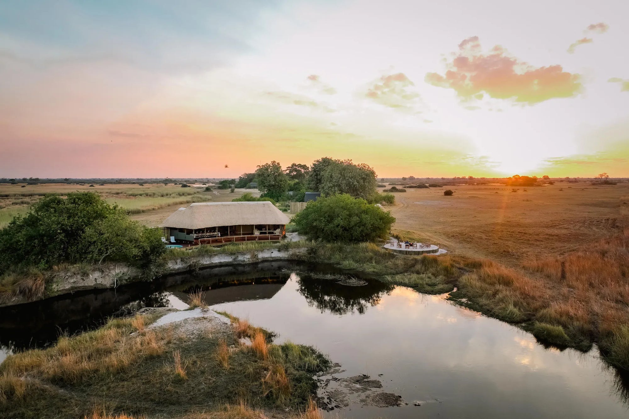 Lebala Private Enclave at Lebala , Kwando Private Reserve, Botswana.