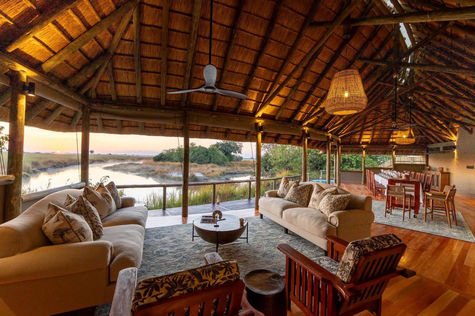 Lebala Private Enclave at Lebala , Kwando Private Reserve, Botswana.