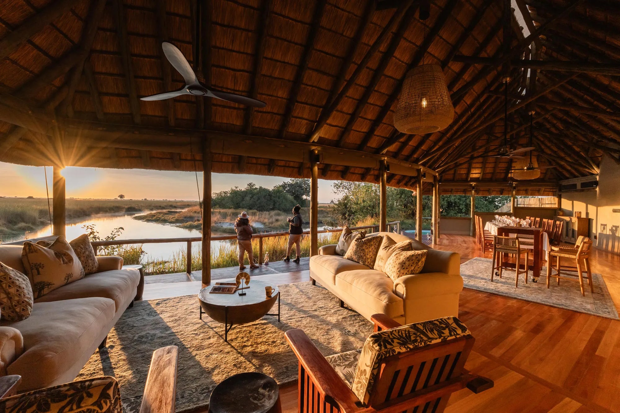 Lebala Private Enclave at Lebala , Kwando Private Reserve, Botswana.