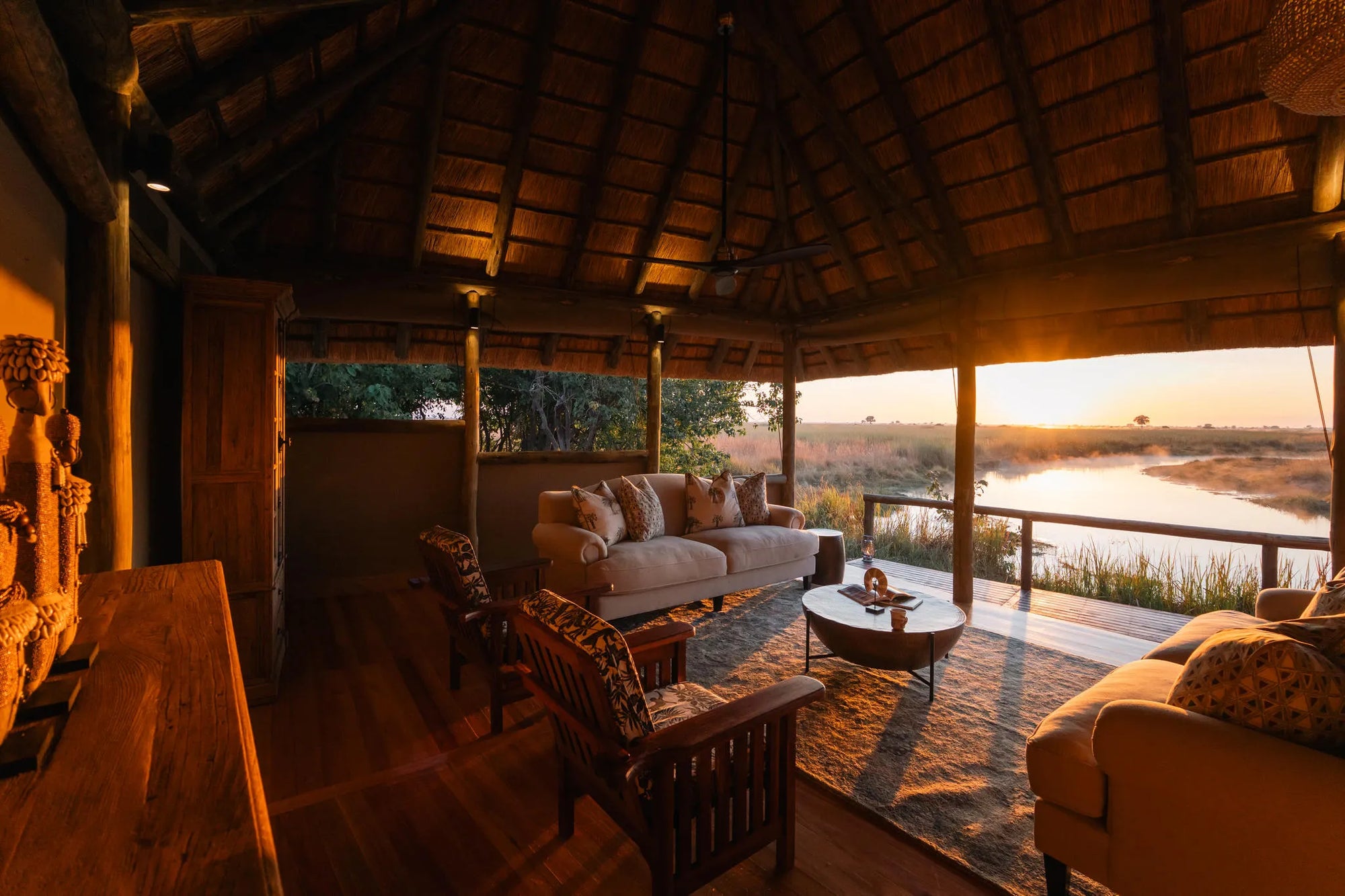 Lebala Private Enclave at Lebala , Kwando Private Reserve, Botswana.