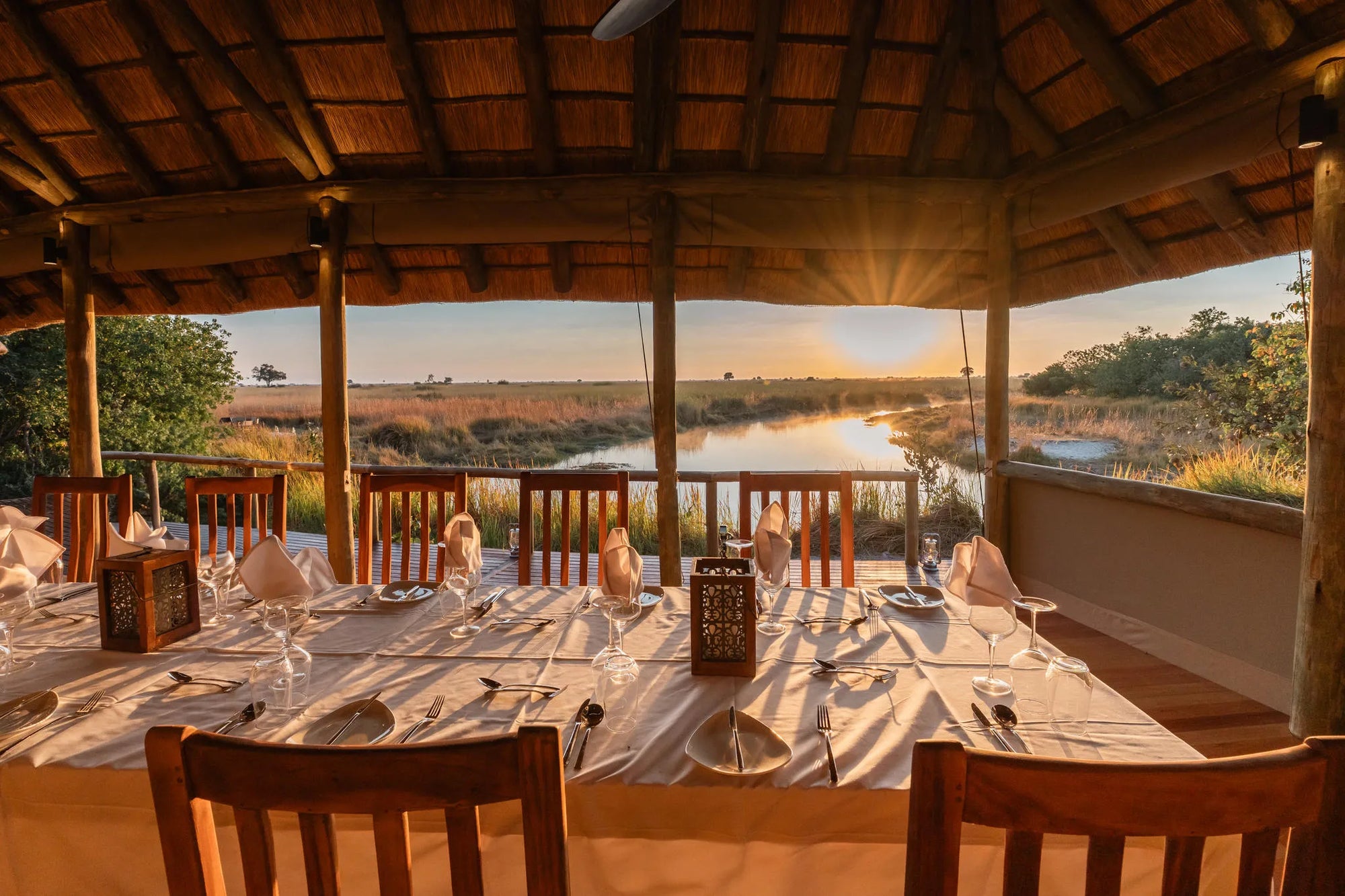Lebala Private Enclave at Lebala , Kwando Private Reserve, Botswana.