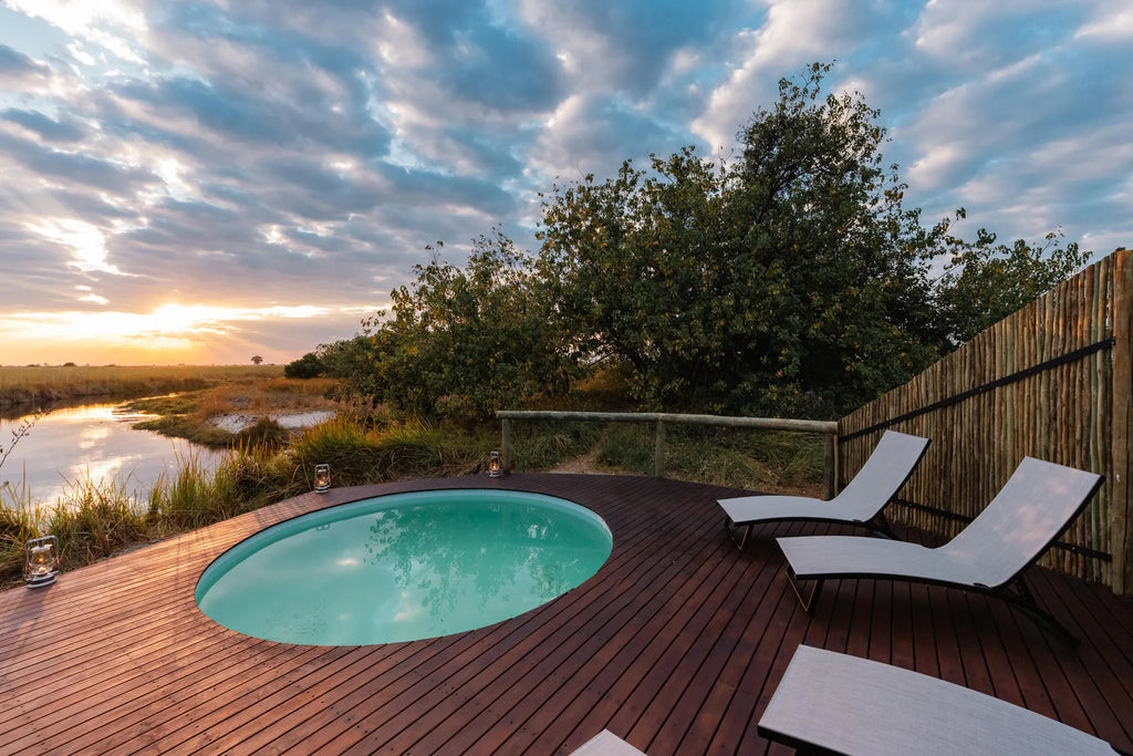 Lebala Private Enclave at Lebala , Kwando Private Reserve, Botswana.