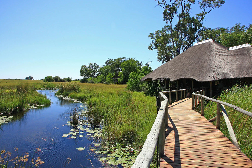 Lebala Camp at Lebala , Kwando Private Reserve, Botswana.