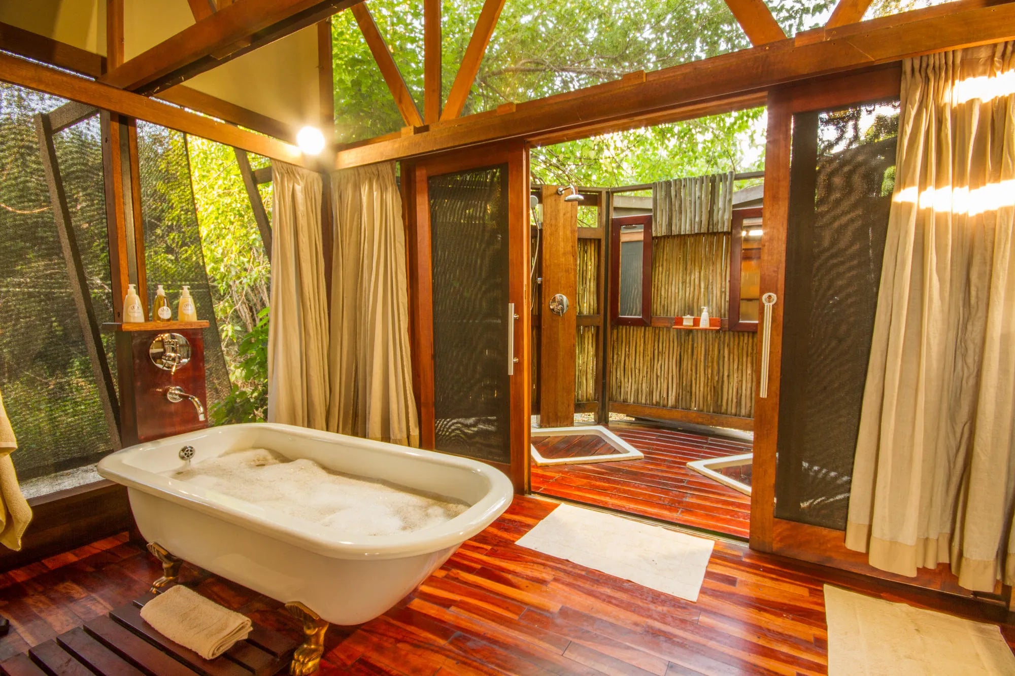 Lebala Camp at Lebala , Kwando Private Reserve, Botswana.