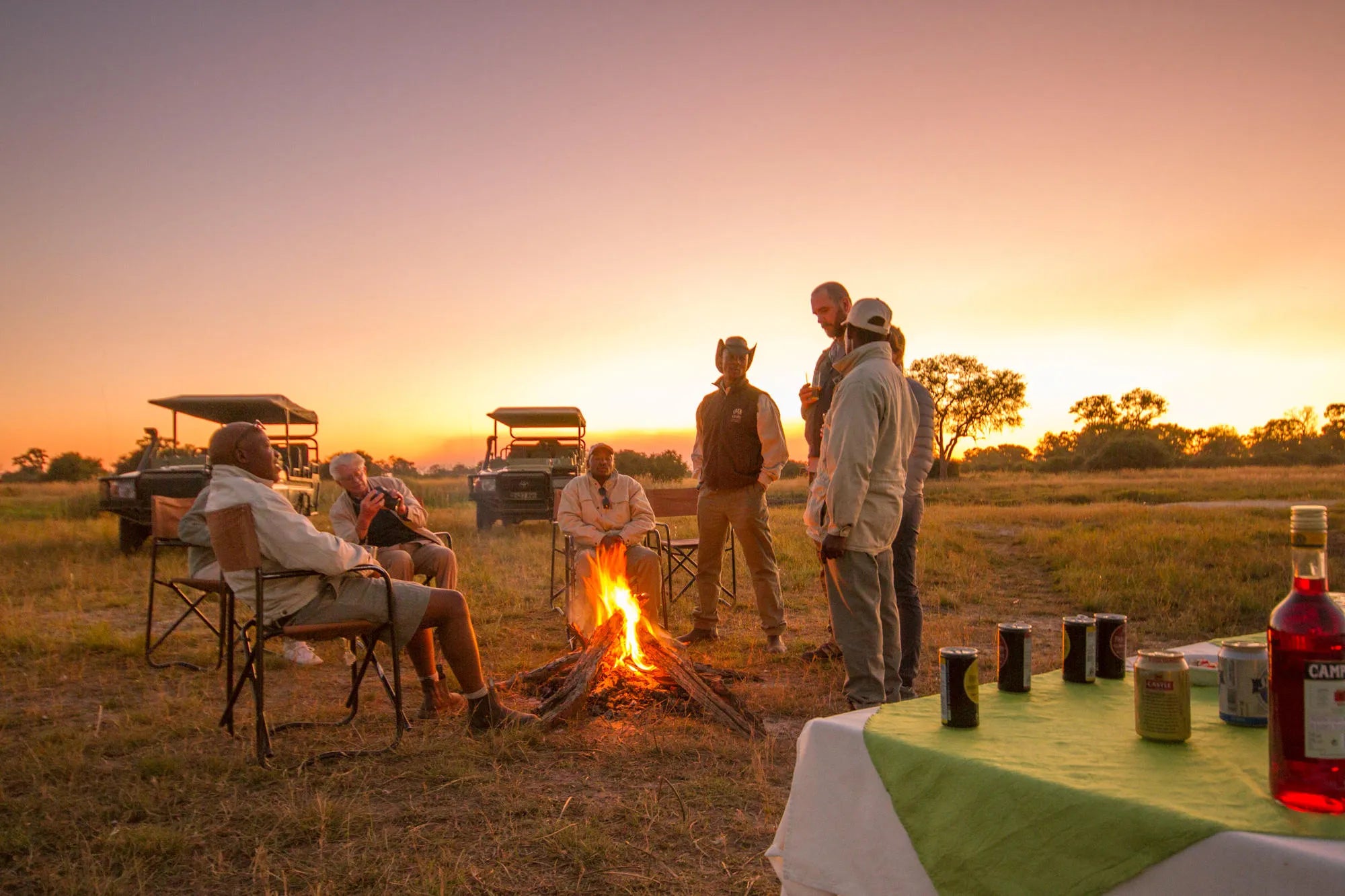 Lebala Camp at Lebala , Kwando Private Reserve, Botswana.
