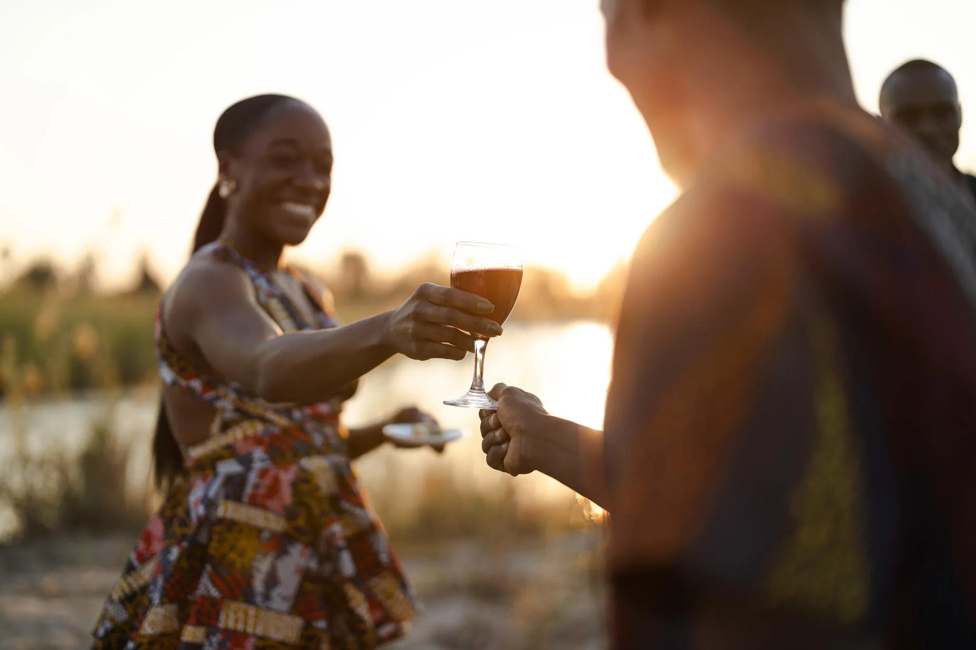 Sandbar Sundowners at Tongabezi Lodge, Victoria Falls (Zambia), Zambia.
