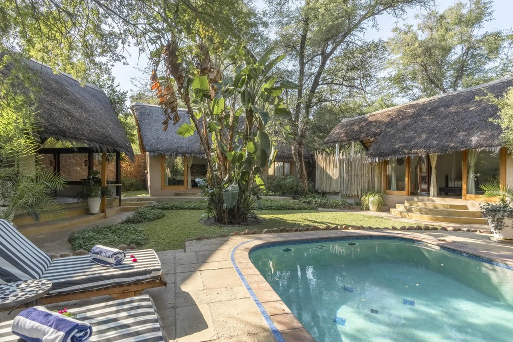 Garden Cottage Private Pool and Garden at Tongabezi Lodge, Victoria Falls (Zambia), Zambia.