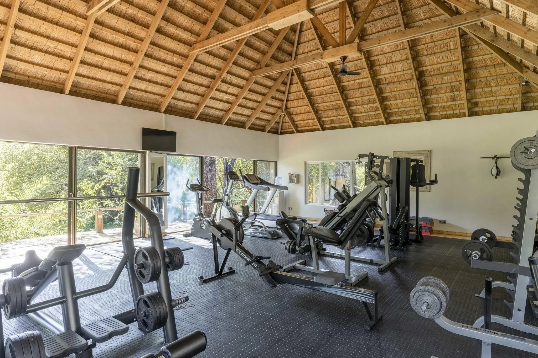 The Tongabezi Gym & Lap Pool