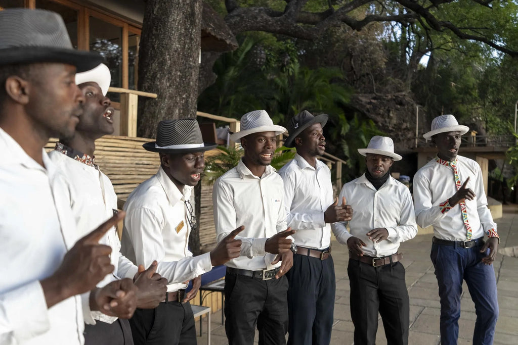 Evening Entertainment at Tongabezi Lodge, Victoria Falls (Zambia), Zambia.