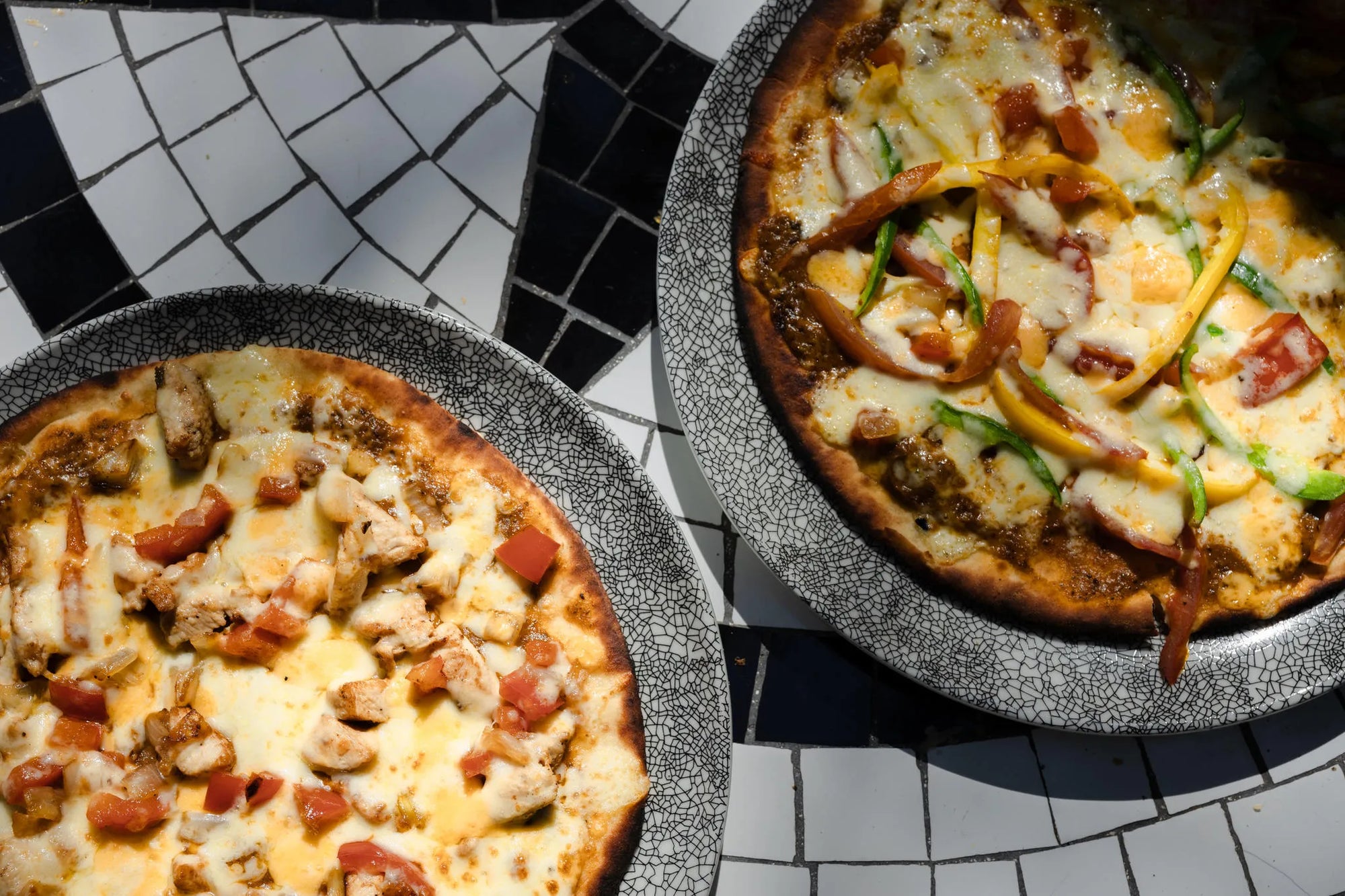 Pizza at Tongabezi Lodge, Victoria Falls (Zambia), Zambia.