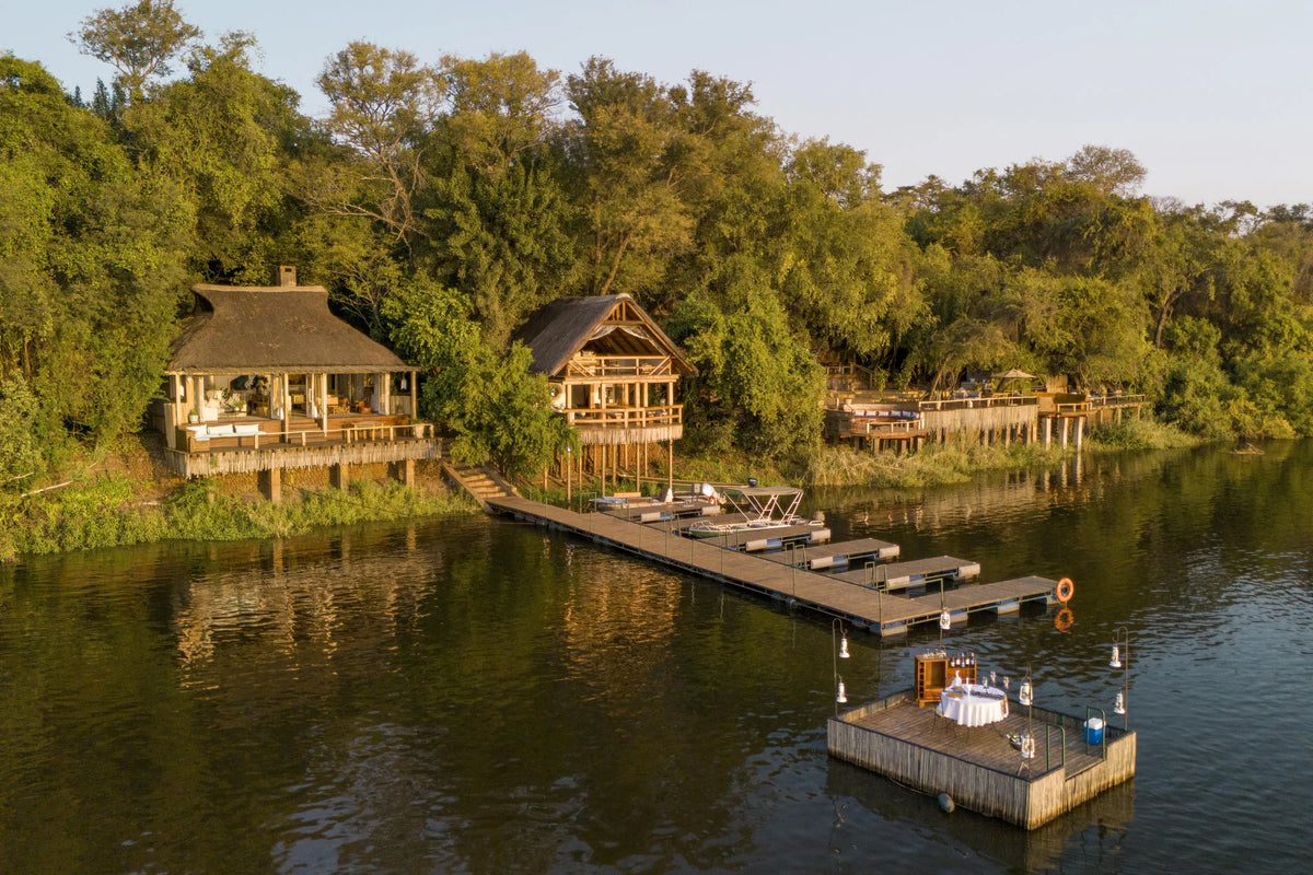 Tongabezi Lodge by Green Safaris at Tongabezi Lodge, Victoria Falls (Zambia), Zambia.