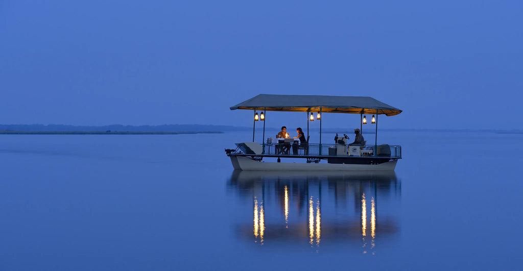 Chiawa Camp - voted most romantic safari camp in Zambia at Chiawa Safaris - Chiawa Camp, Lower Zambezi, Zambia.