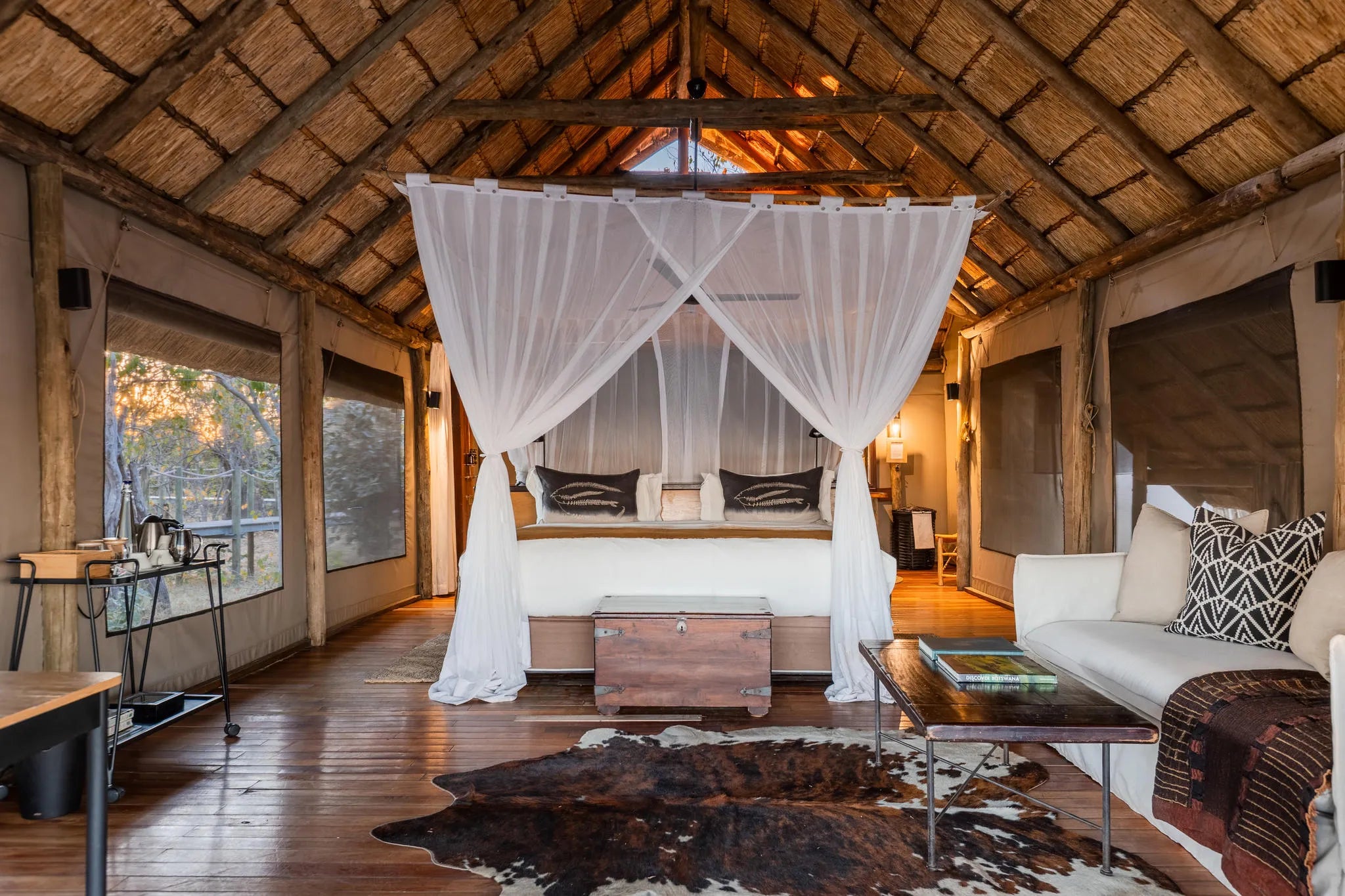 Wilderness Savuti at Wilderness Savuti, Linyanti Concession, Botswana.
