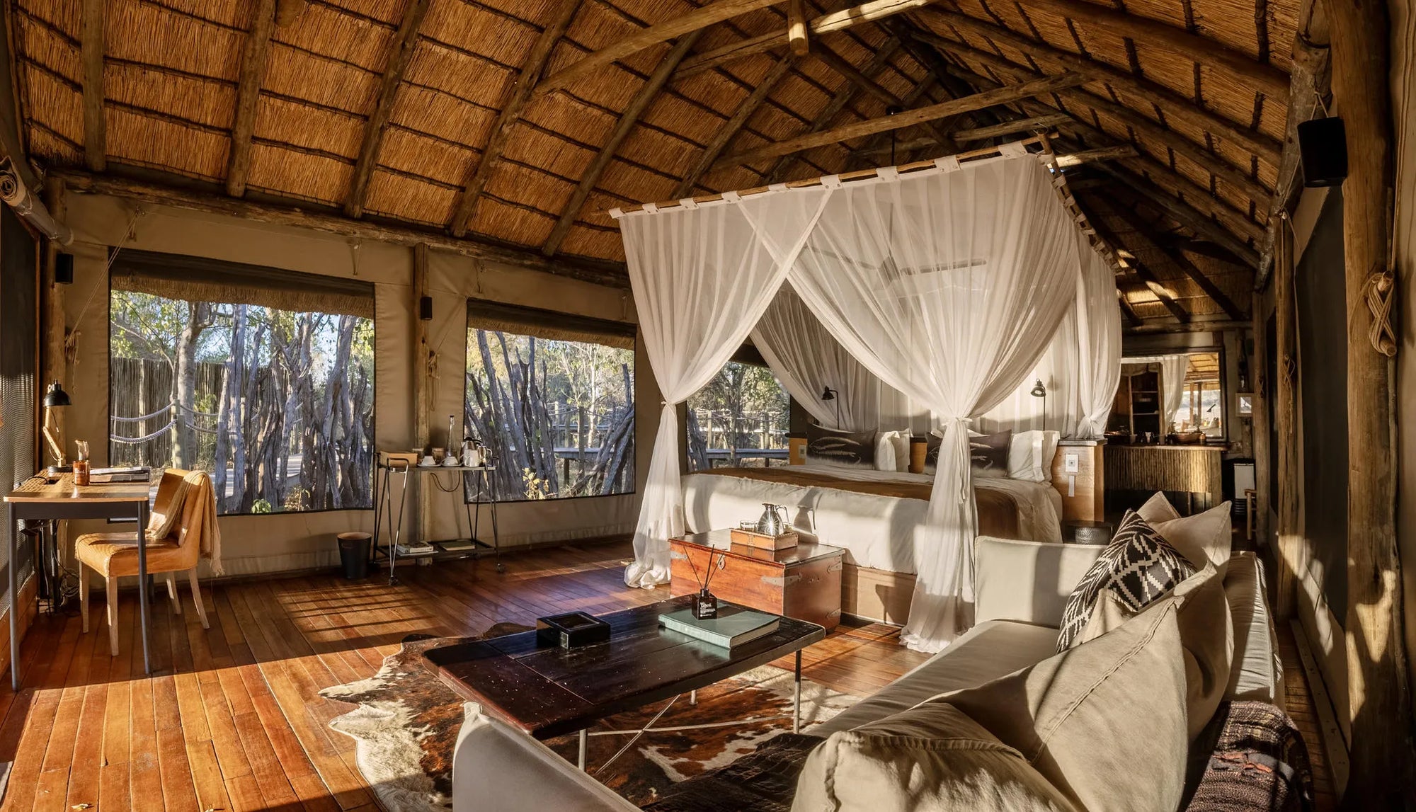 Wilderness Savuti at Wilderness Savuti, Linyanti Concession, Botswana.
