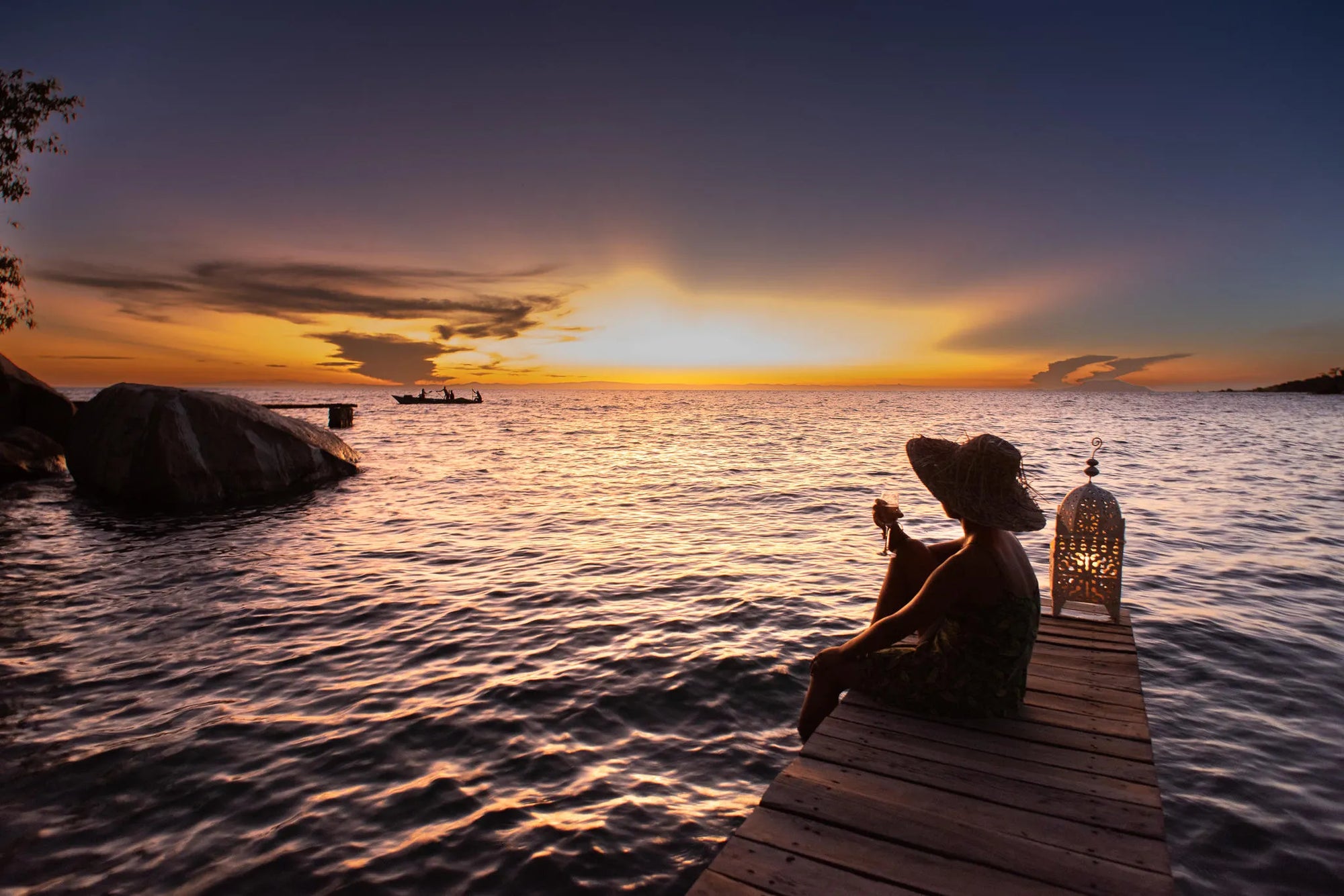 Kaya Mawa at Kaya Mawa, Likoma Island, Malawi.