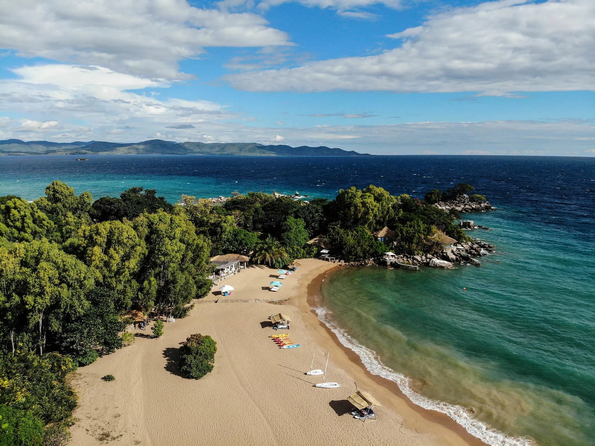 Kaya Mawa at Kaya Mawa, Likoma Island, Malawi.