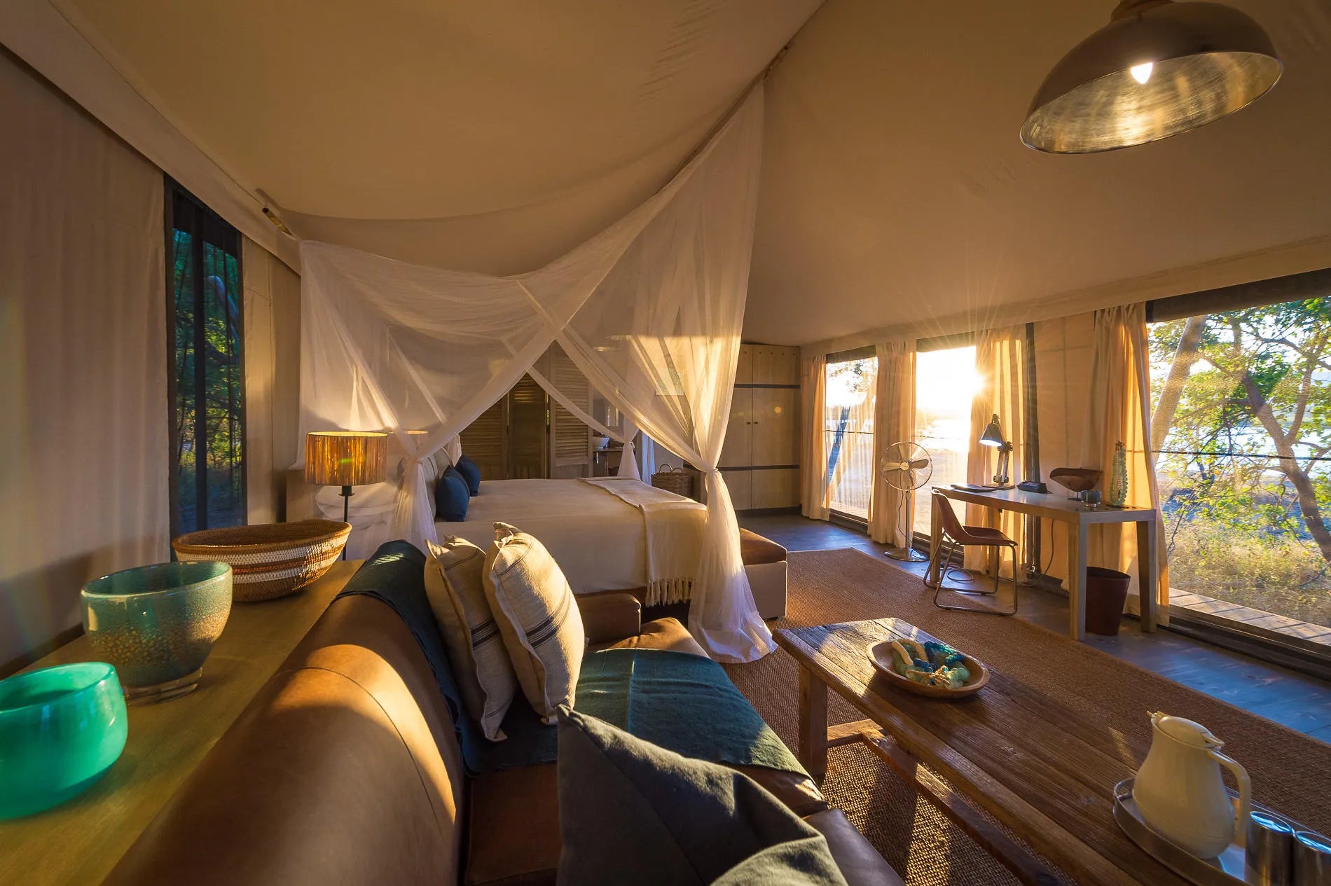 Wilderness Ruckomechi at Wilderness Ruckomechi, Mana Pools National Park, Zimbabwe.