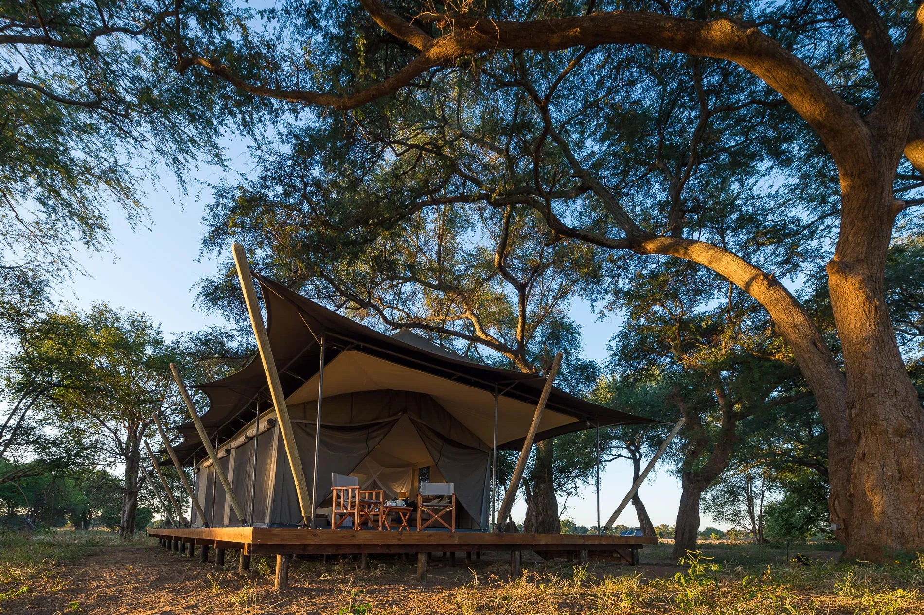 Wilderness Ruckomechi at Wilderness Ruckomechi, Mana Pools National Park, Zimbabwe.