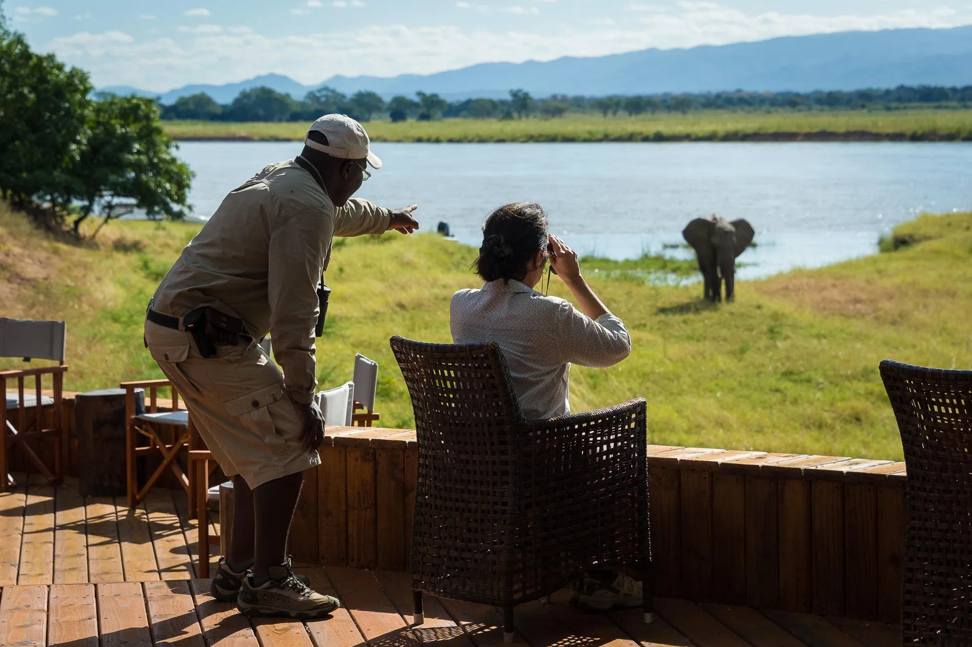Wilderness Ruckomechi at Wilderness Ruckomechi, Mana Pools National Park, Zimbabwe.