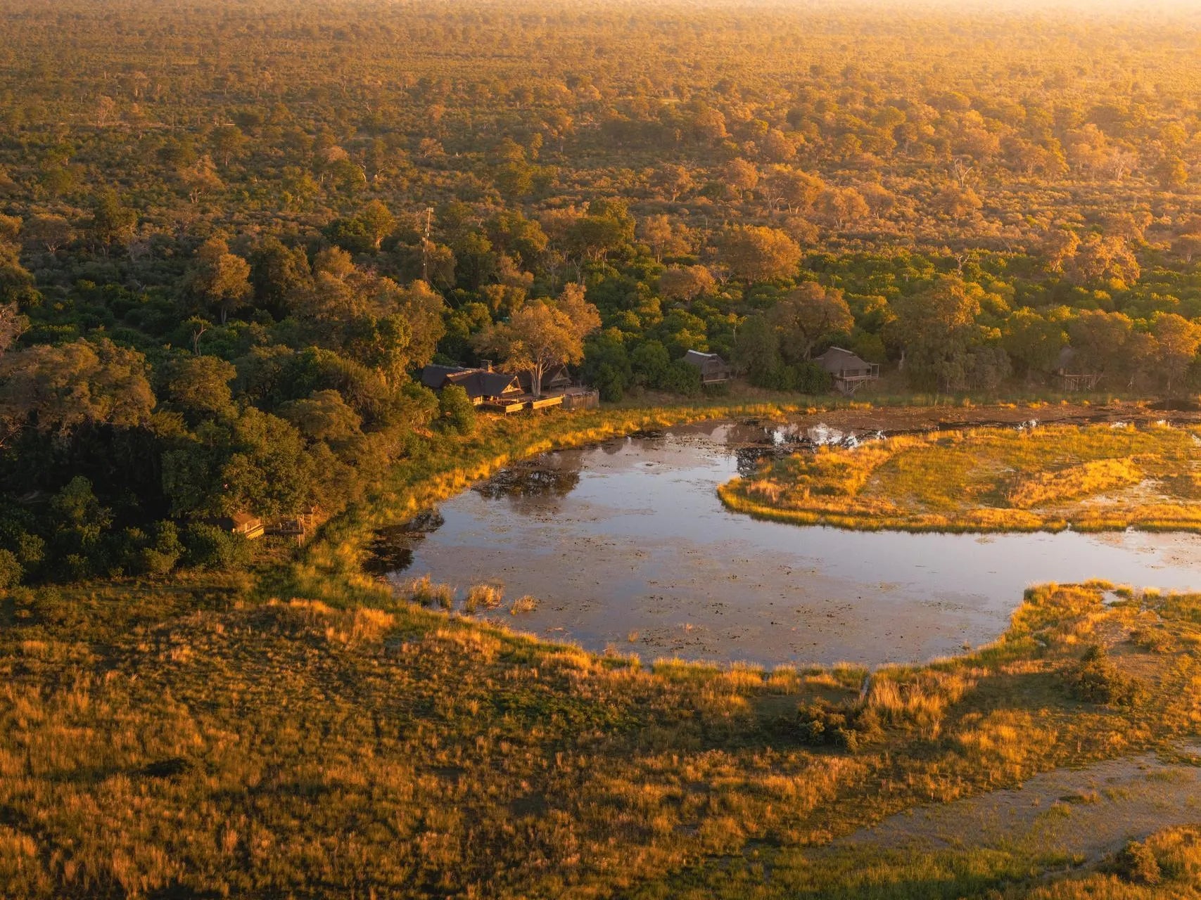 Wilderness King's Pool at Wilderness King's Pool, Linyanti Concession, Botswana.