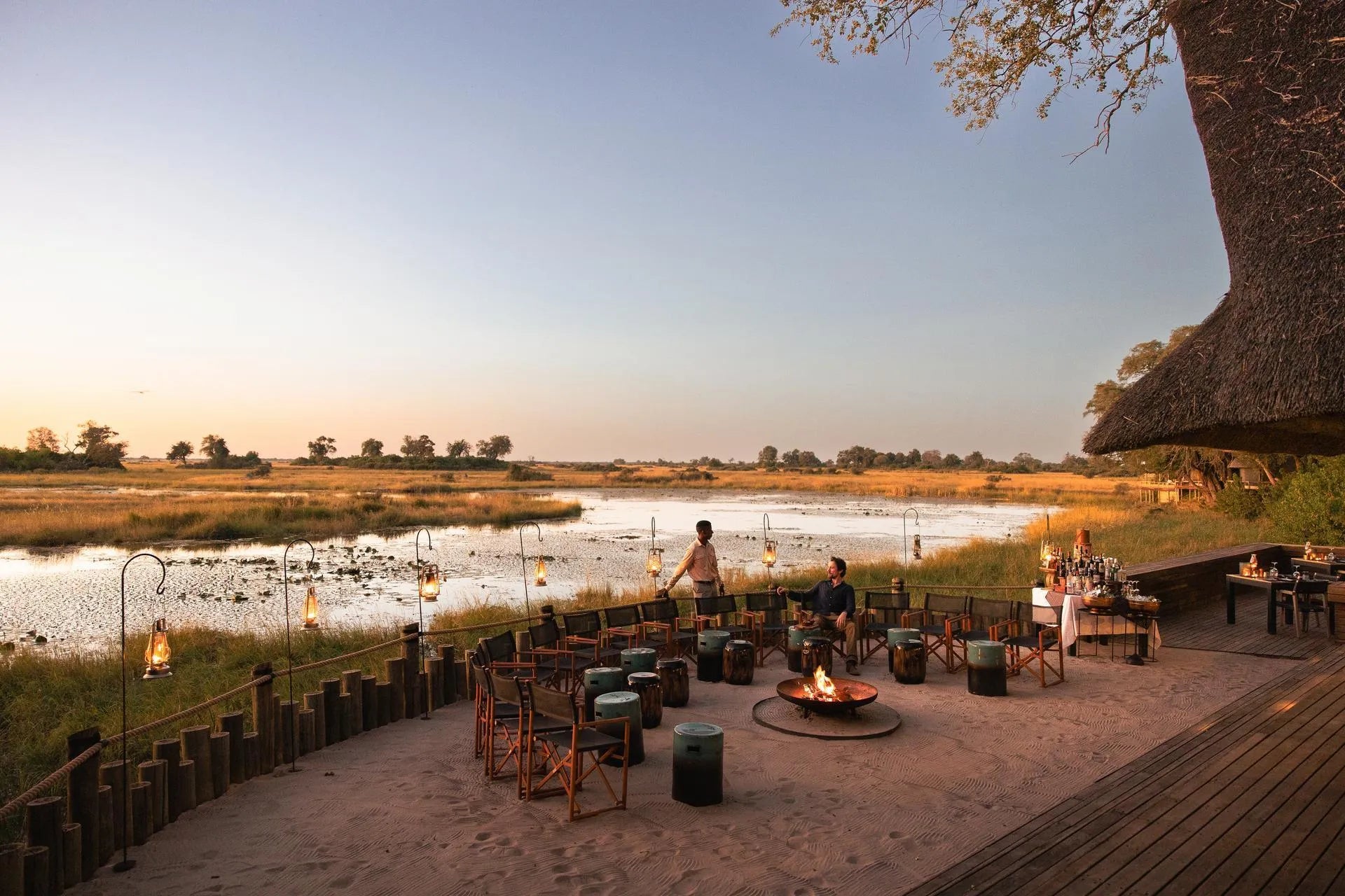 Wilderness King's Pool at Wilderness King's Pool, Linyanti Concession, Botswana.