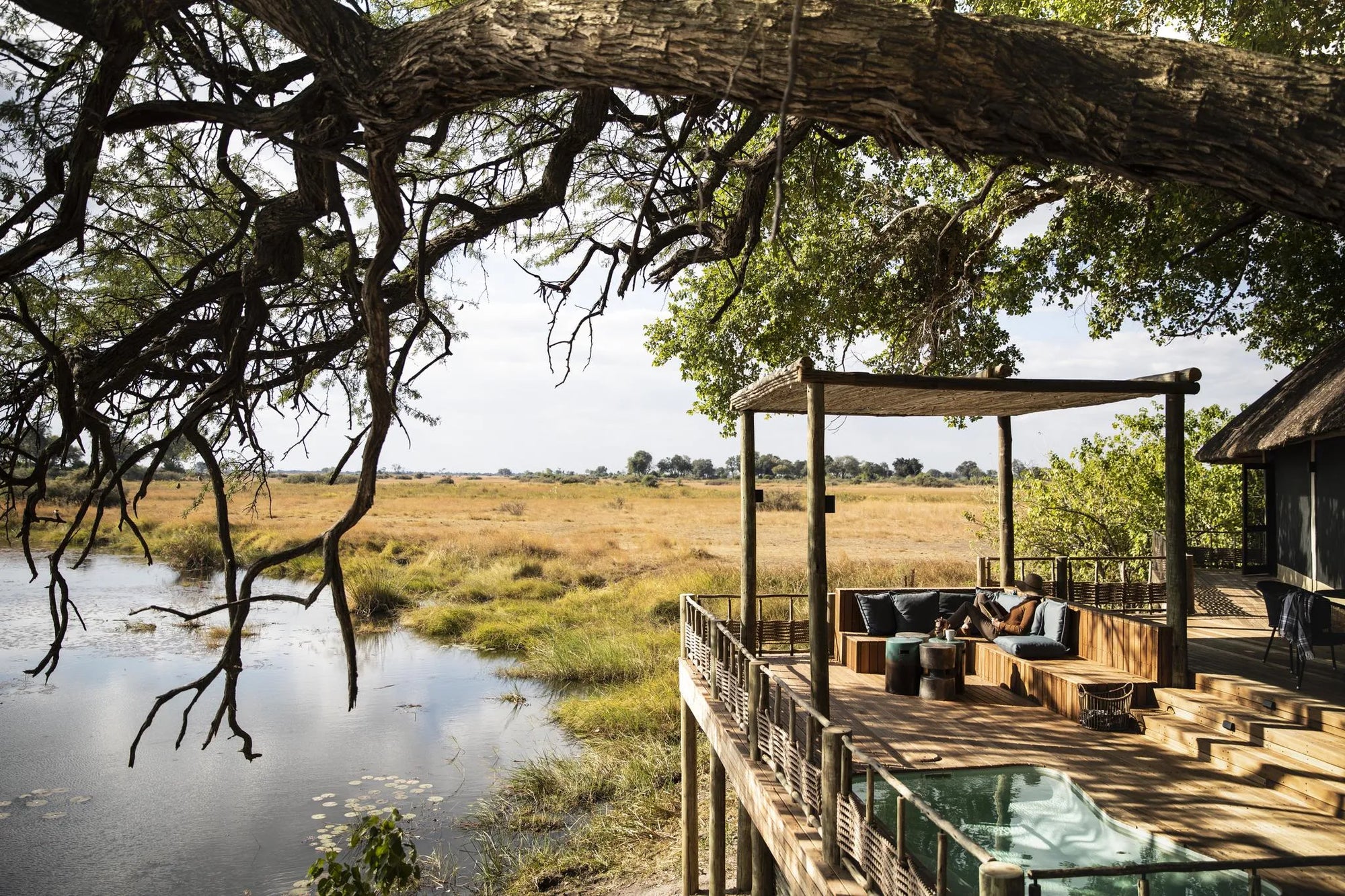 Wilderness King's Pool at Wilderness King's Pool, Linyanti Concession, Botswana.