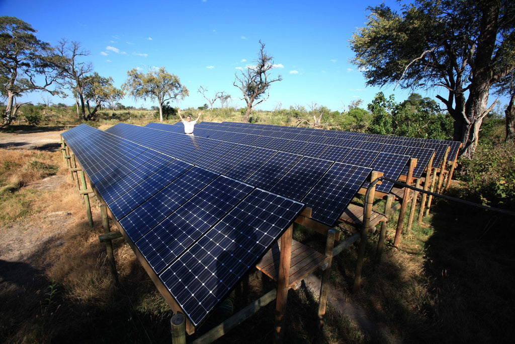 Zarafa Camp - Solar farm