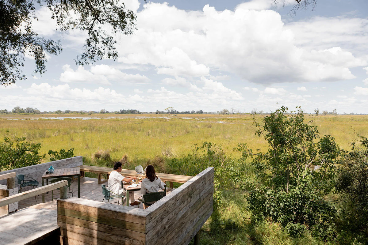 Wilderness Vumbura Plains at Wilderness Vumbura Plains, Okavango Delta, Botswana.