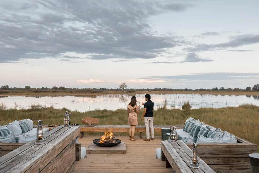 Wilderness Vumbura Plains at Wilderness Vumbura Plains, Okavango Delta, Botswana.