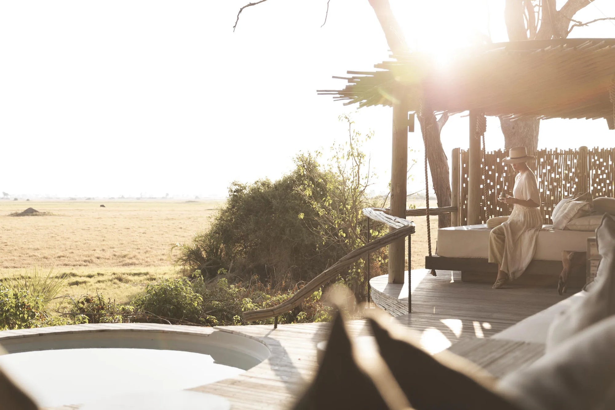 Wilderness Little Mombo at Wilderness Little Mombo, Okavango Delta, Botswana.