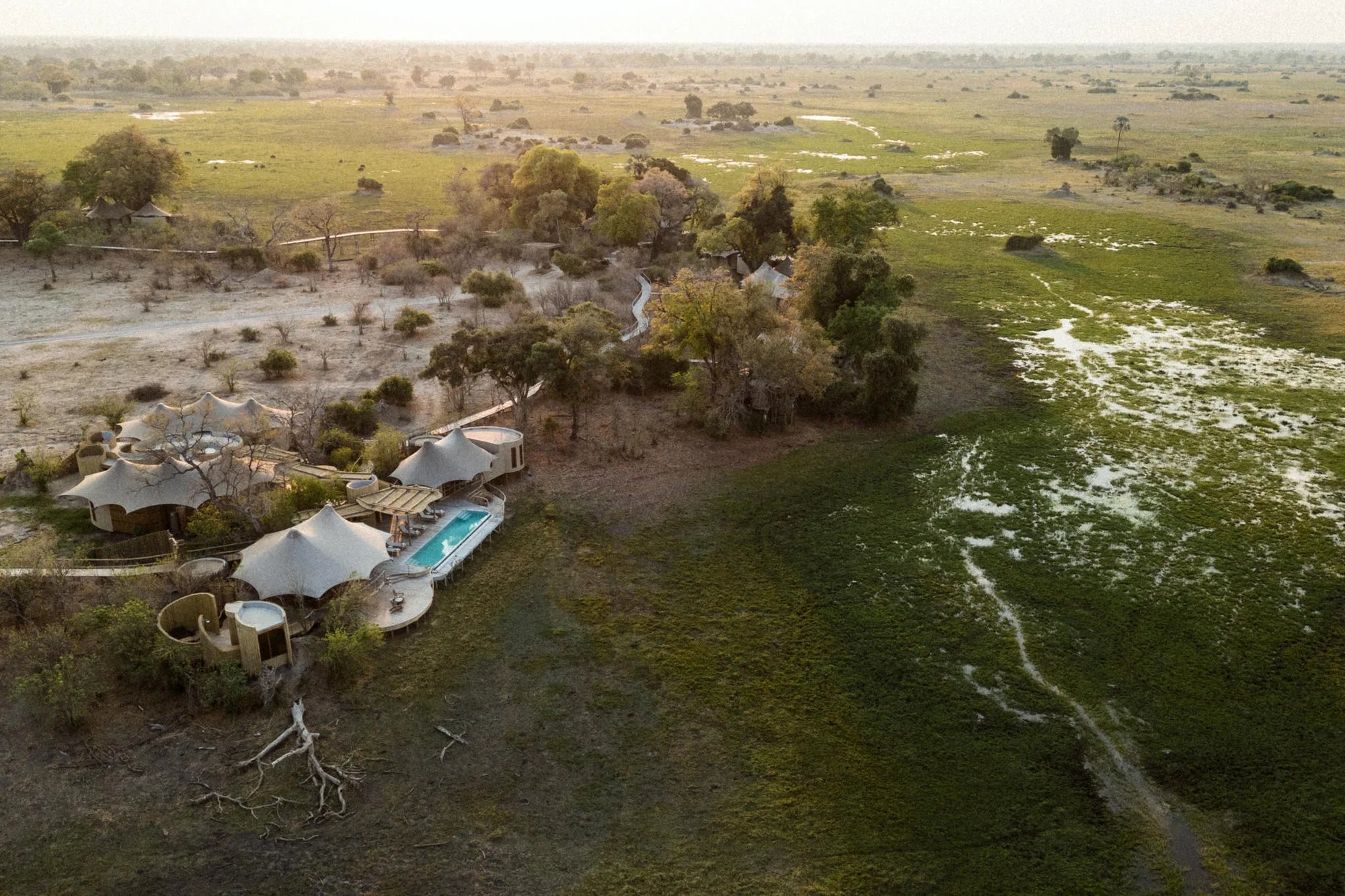 Wilderness Little Mombo at Wilderness Little Mombo, Okavango Delta, Botswana.