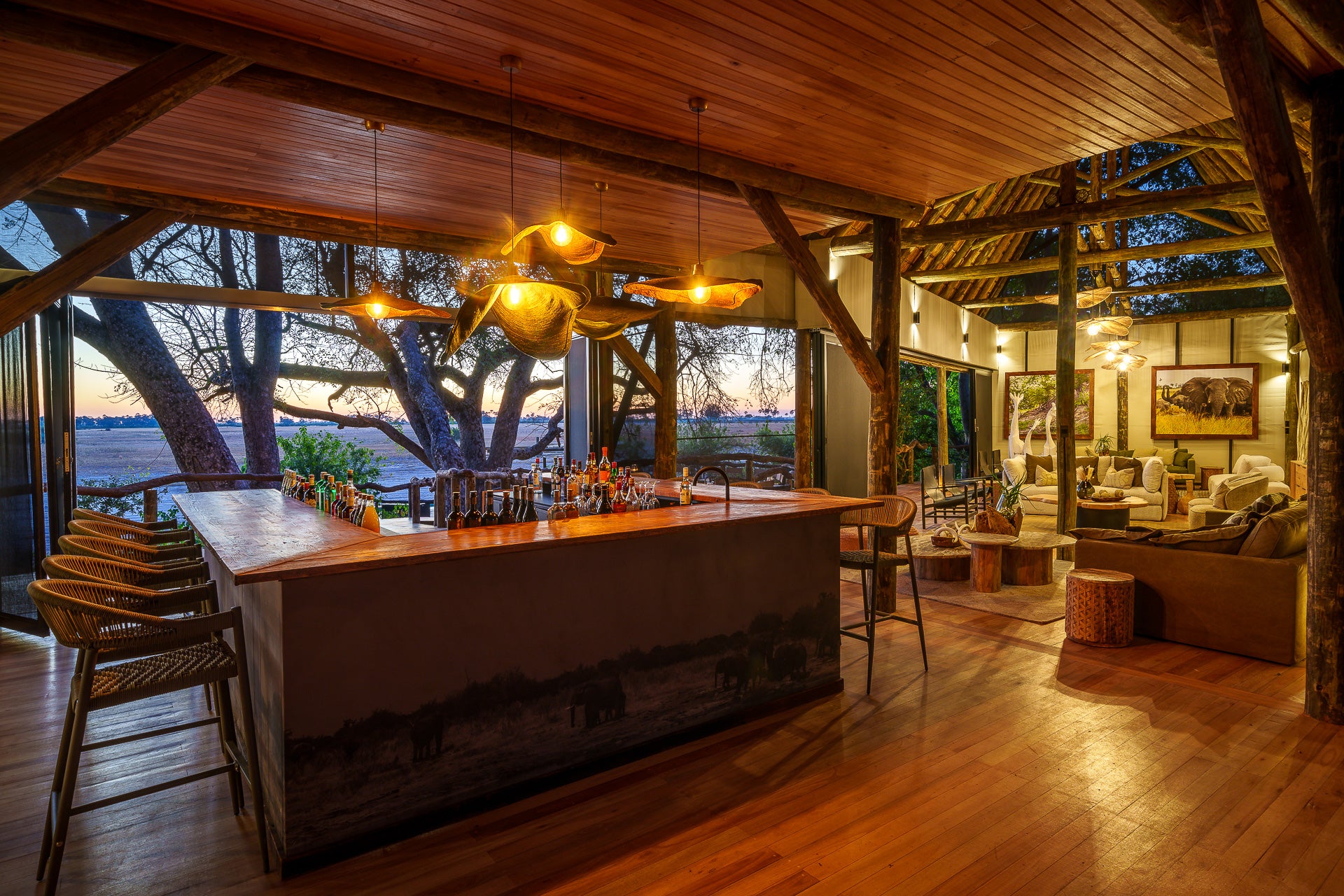 Tubu Tree Camp Bar