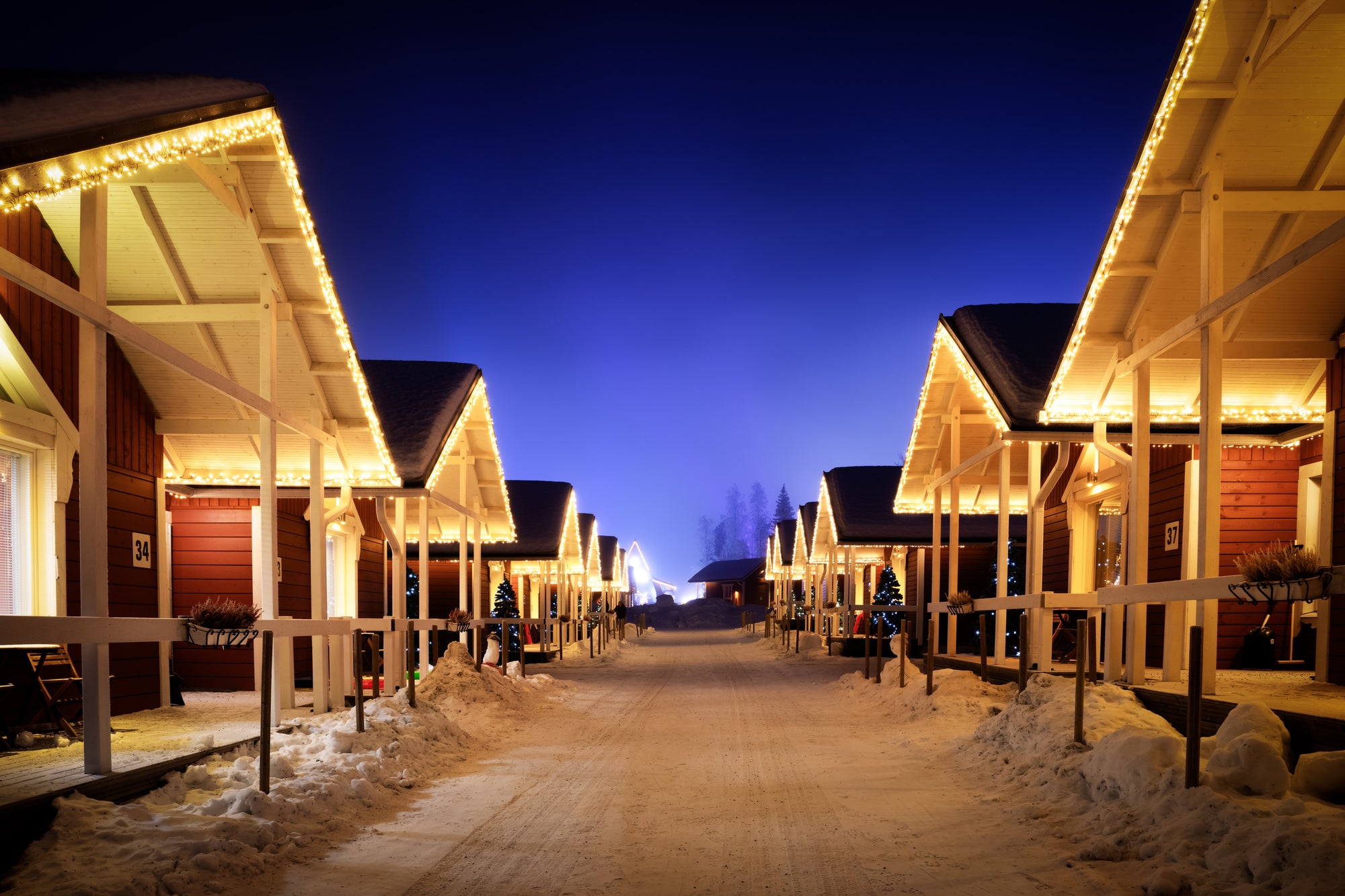Santa Claus Holiday Village