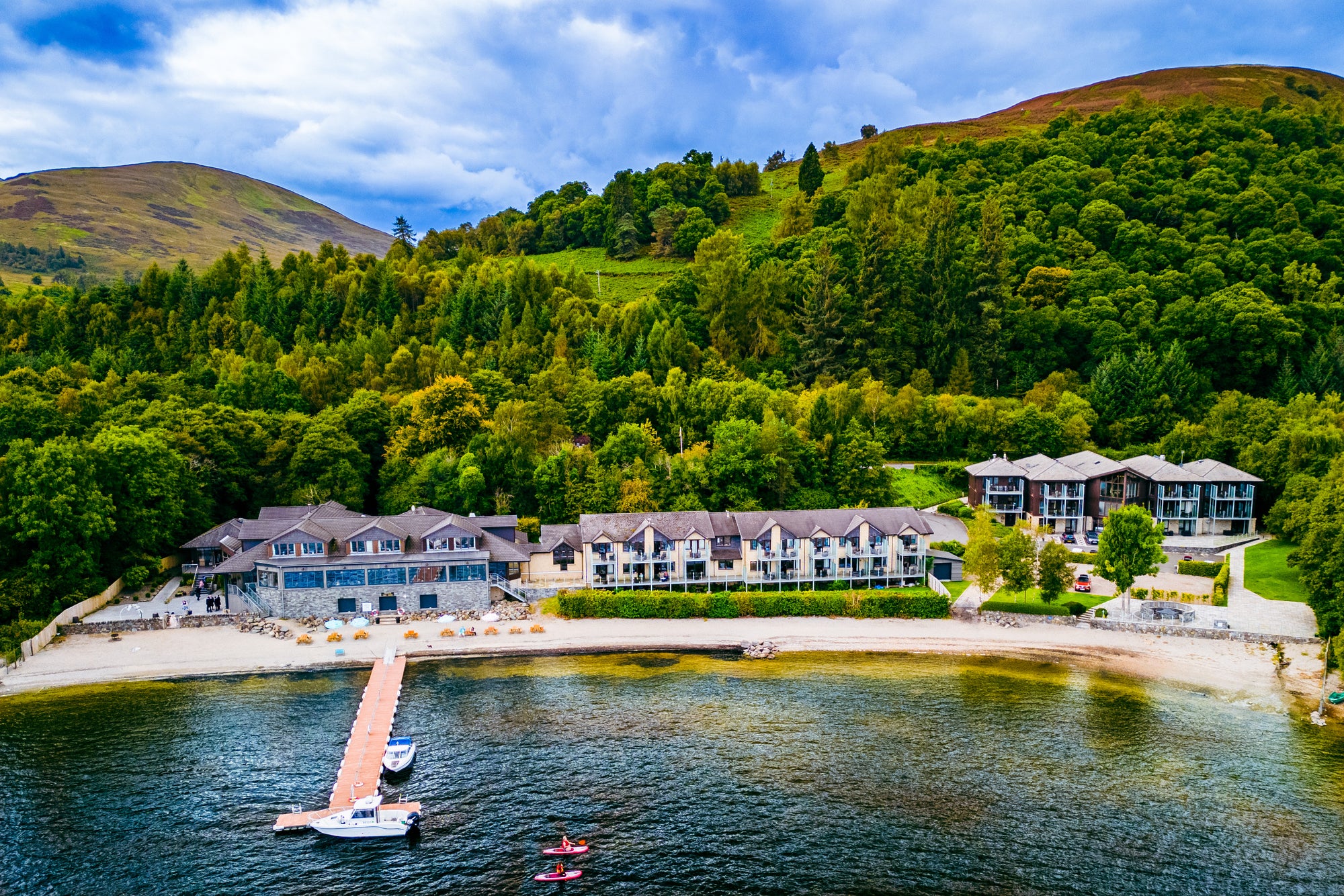 Lodge on Loch Lomond