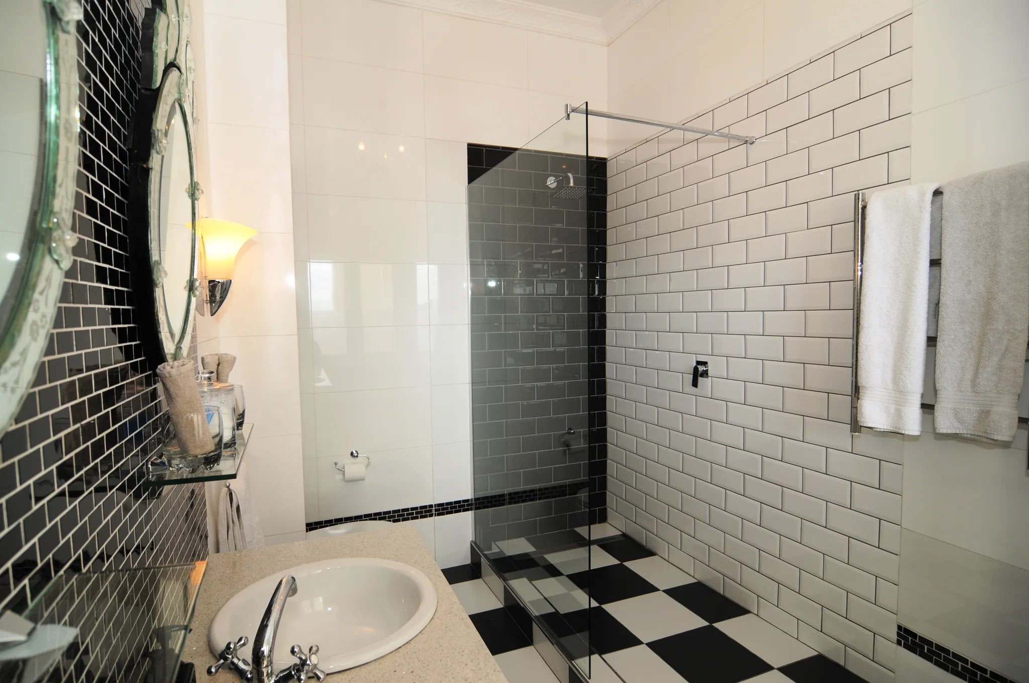 Grand Room Harbour View at Abbey Manor Luxury Guest House, Cape Town, South Africa.