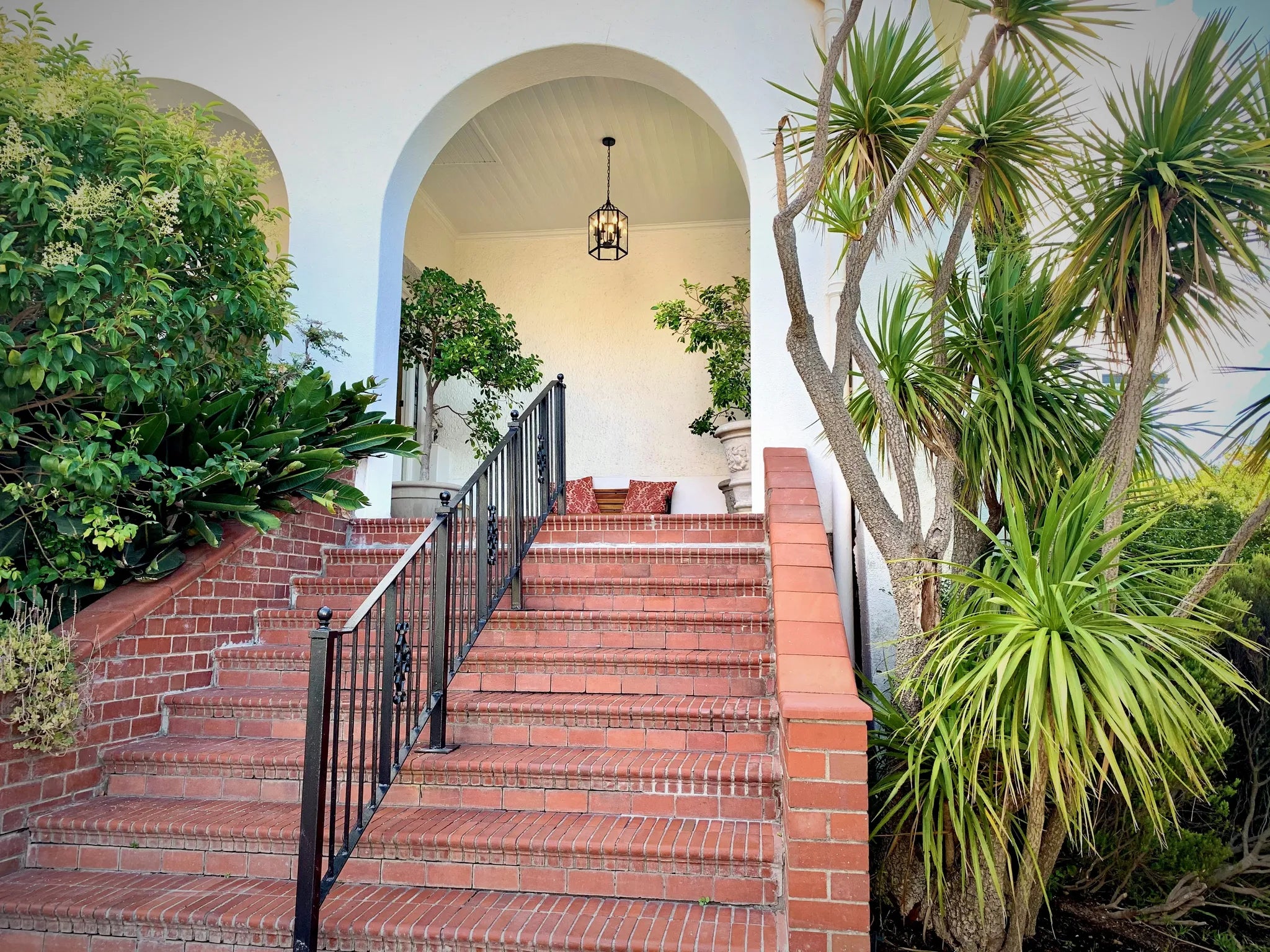 Abbey Manor Entrance at Abbey Manor Luxury Guest House, Cape Town, South Africa.