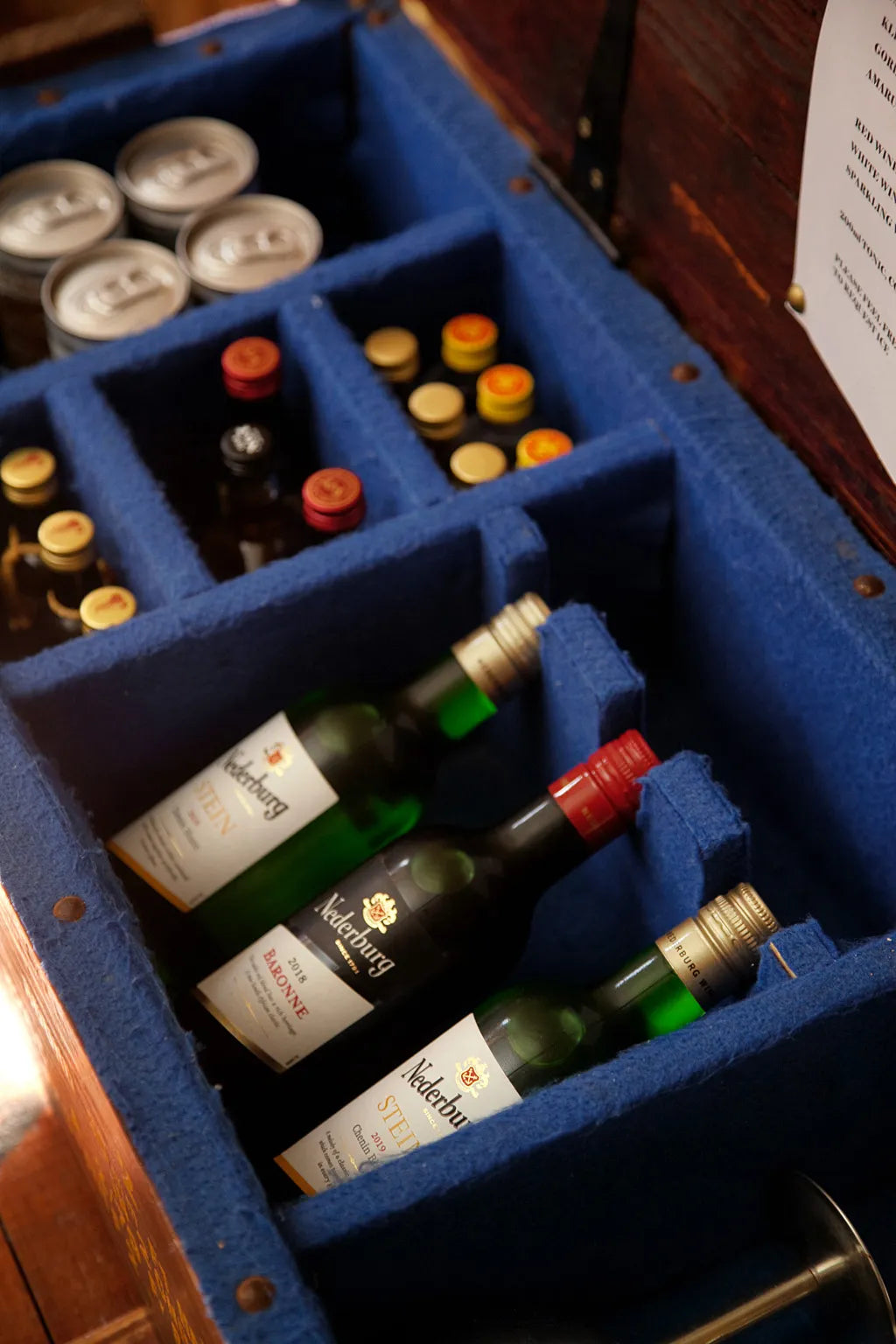 Mini Bar at Amakhala Quatermain's Camp, Amakhala Game Reserve, South Africa.