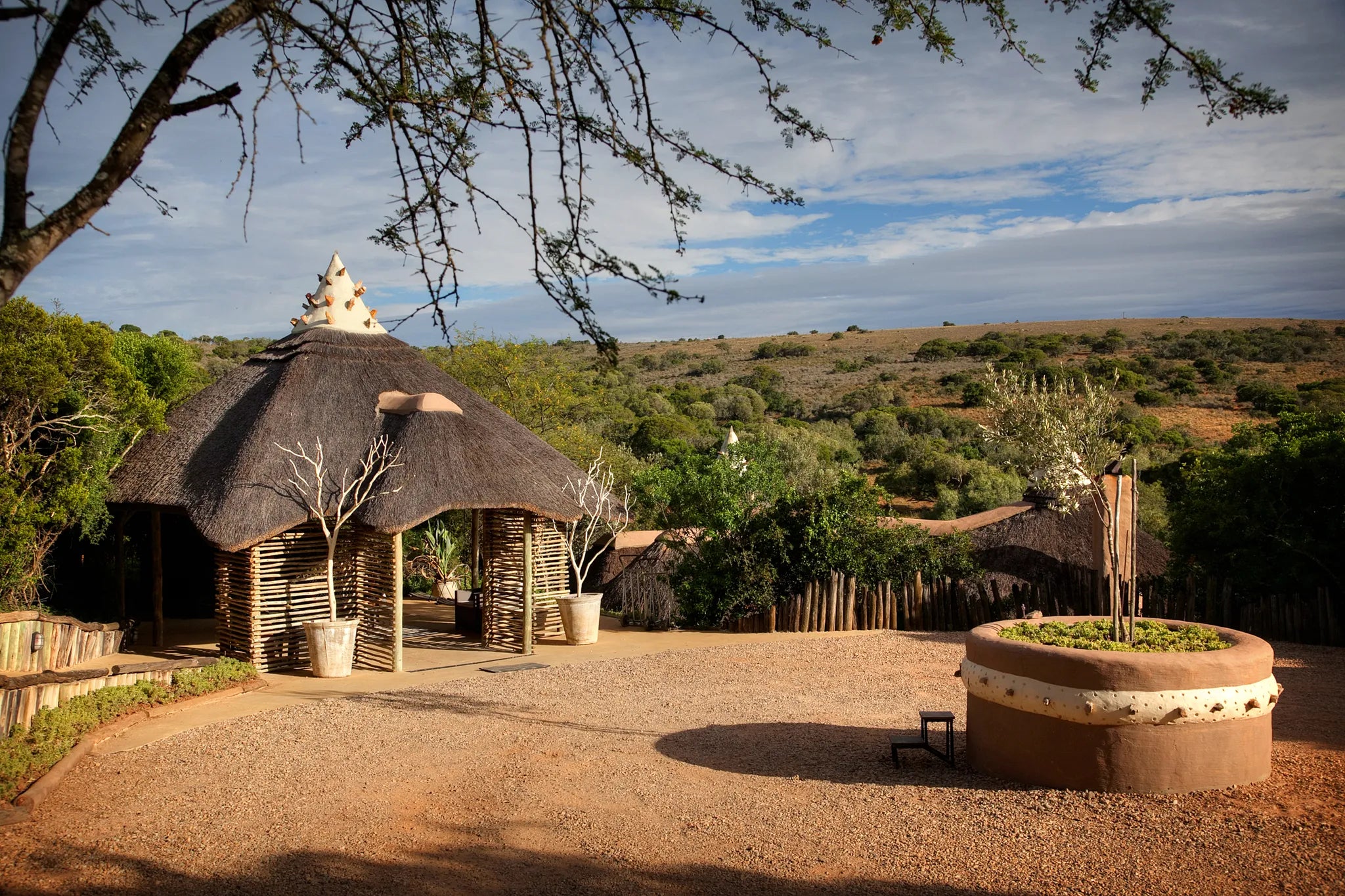 The Safari Lodge at Amakhala Safari Lodge , Amakhala Game Reserve, South Africa.