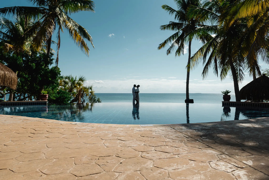 Adult Pool at Anantara Bazaruto Island Resort, Bazaruto Archipelago, Mozambique.
