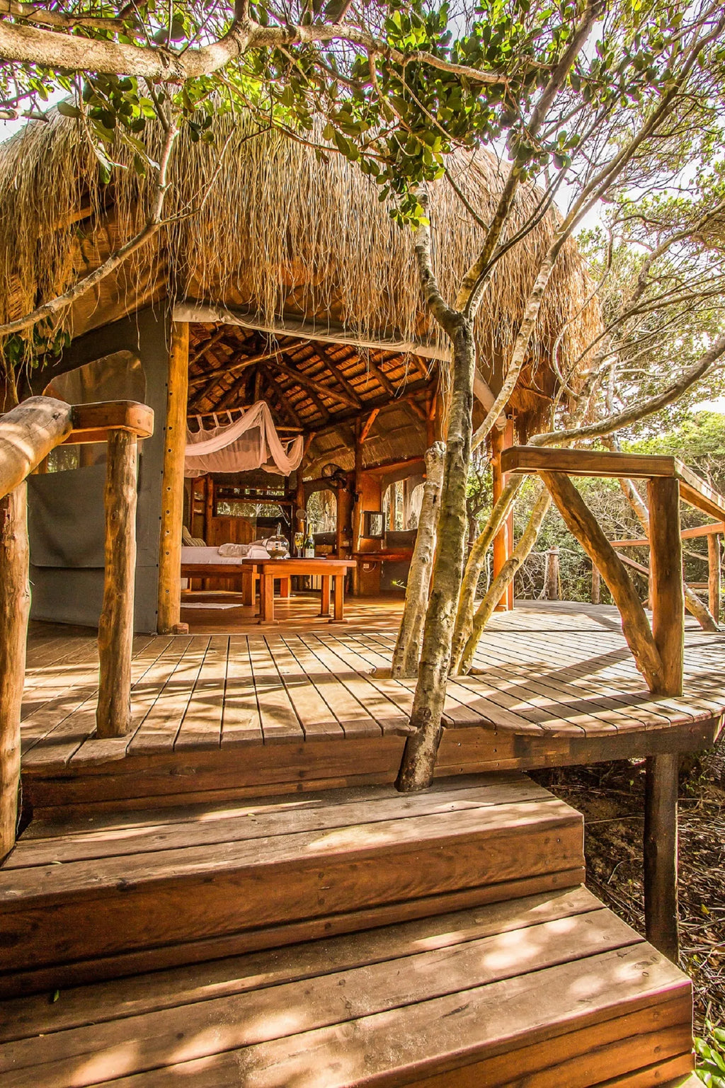 Anvil Bay Luxury Casinha at Anvil Bay Lodge, Maputo Special Reserve, Mozambique.