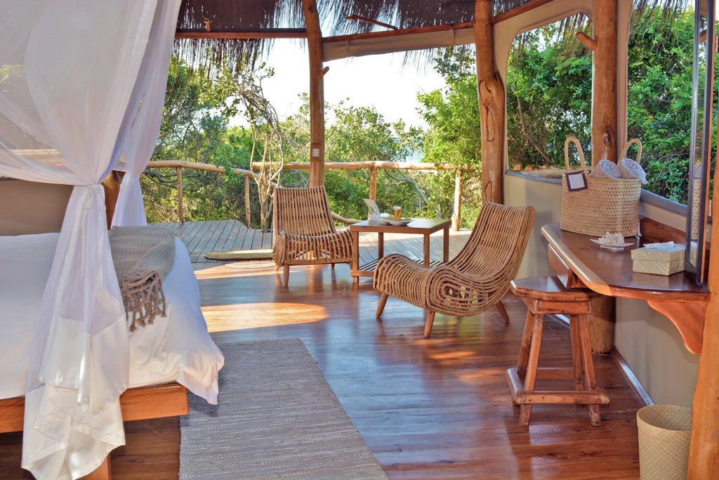 Forest Casinha at Anvil Bay Lodge, Maputo Special Reserve, Mozambique.