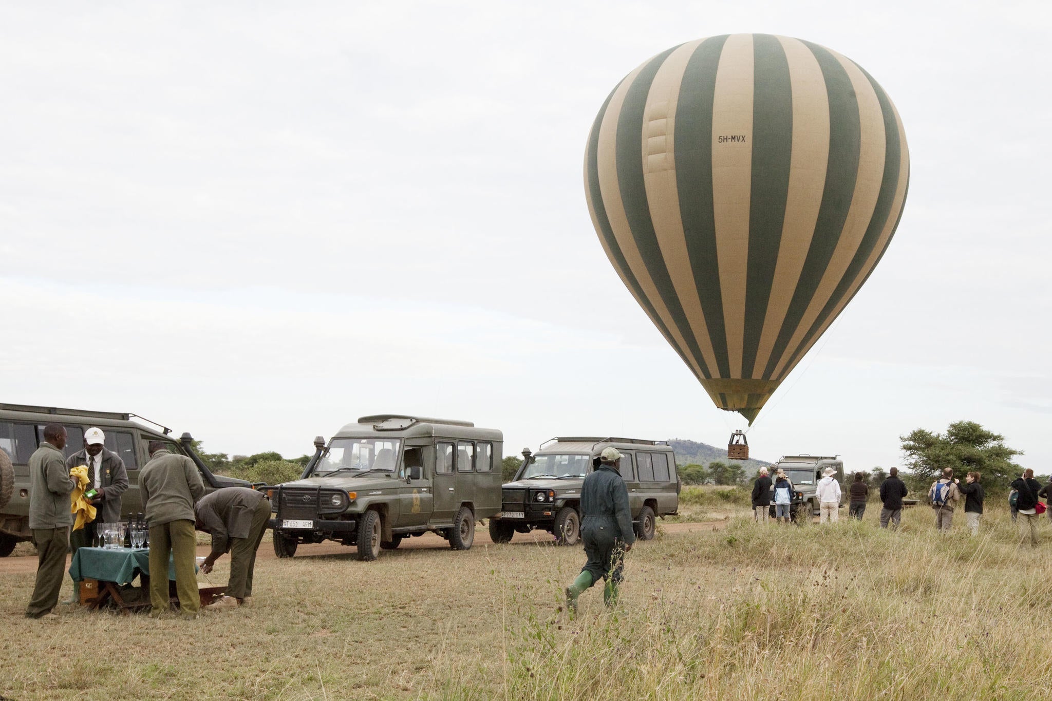 Hot air ballooning