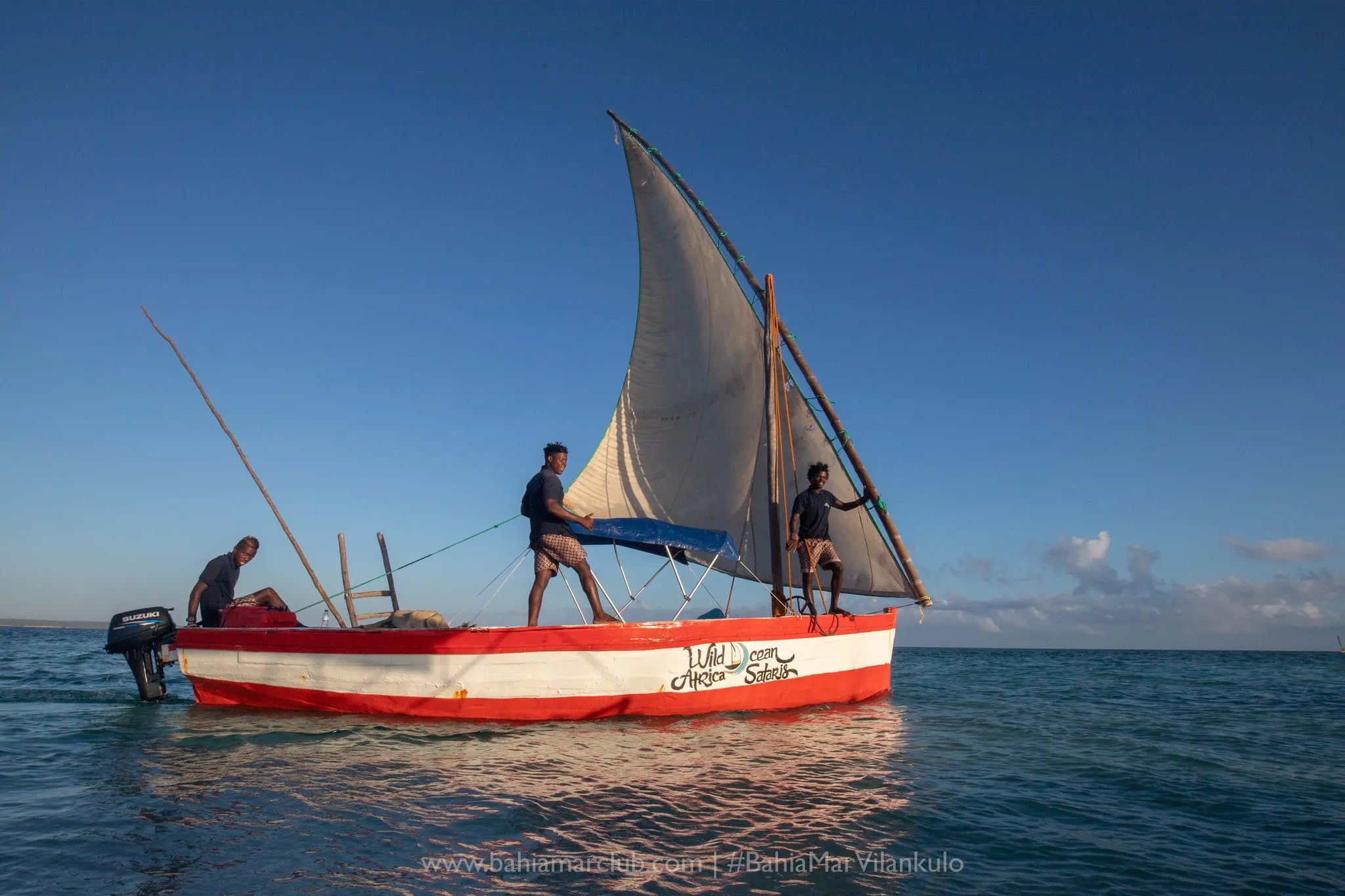 Dhow trips to the Islands at Bahia Mar Boutique Hotel, Vilankulos, Mozambique.