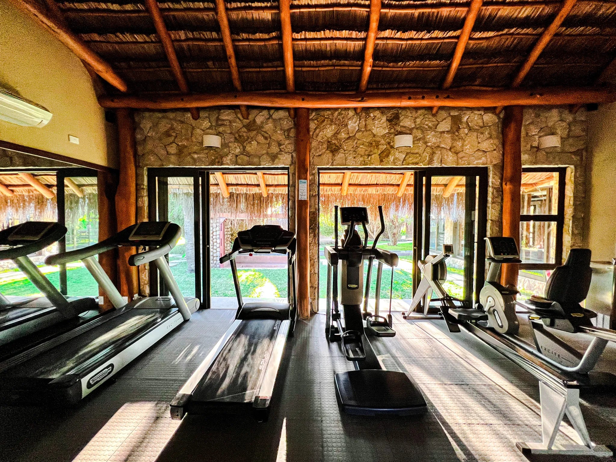 The Gym @ Bahia Mar at Bahia Mar Boutique Hotel, Vilankulos, Mozambique.