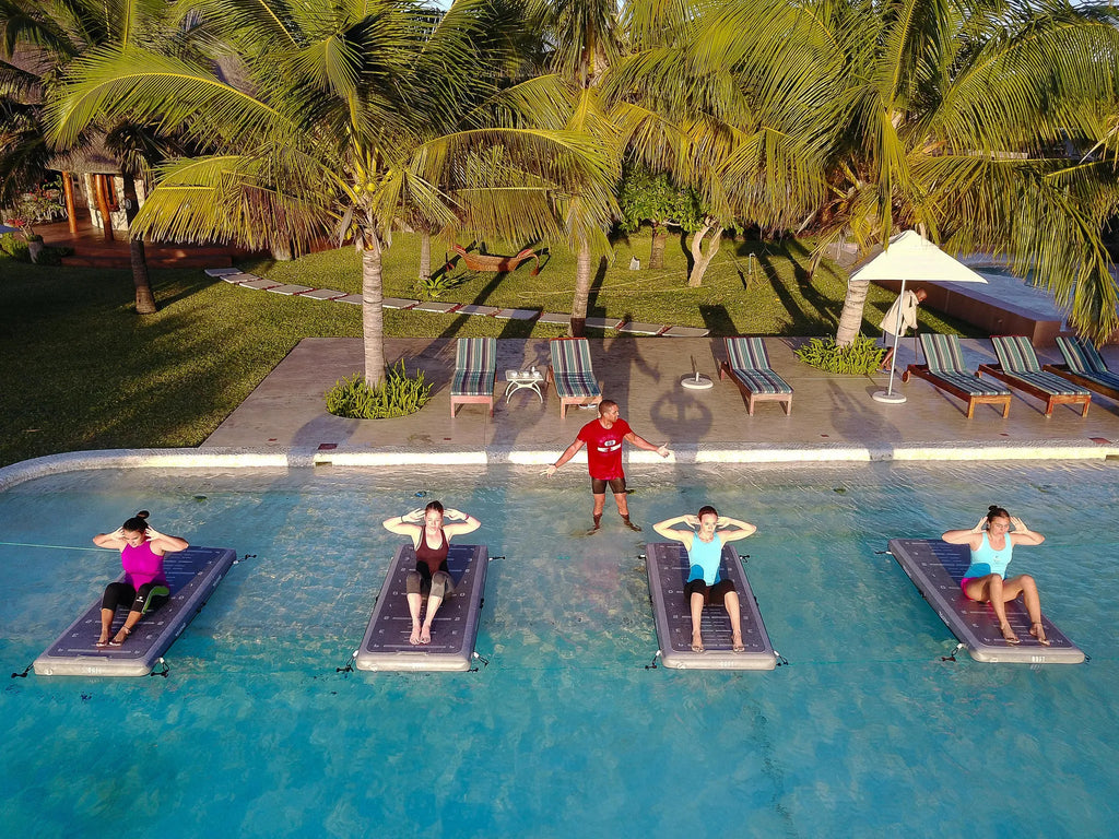 Outdoor Fitness at Bahia Mar Boutique Hotel, Vilankulos, Mozambique.
