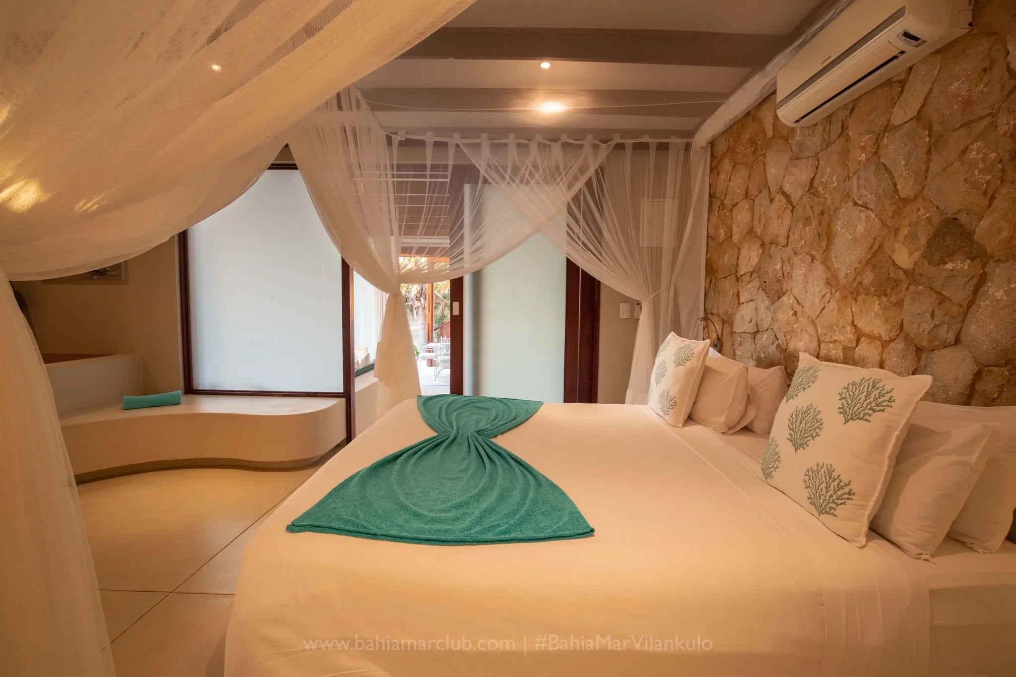 Beach Suite at Bahia Mar Boutique Hotel, Vilankulos, Mozambique.