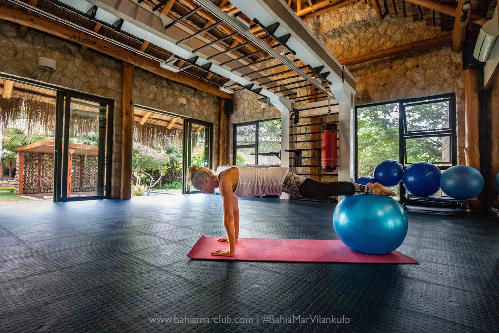 Bahia Mar Gymnasium at Bahia Mar Boutique Hotel, Vilankulos, Mozambique.