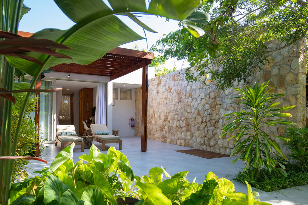 Garden Suite Room at Bahia Mar Boutique Hotel, Vilankulos, Mozambique.